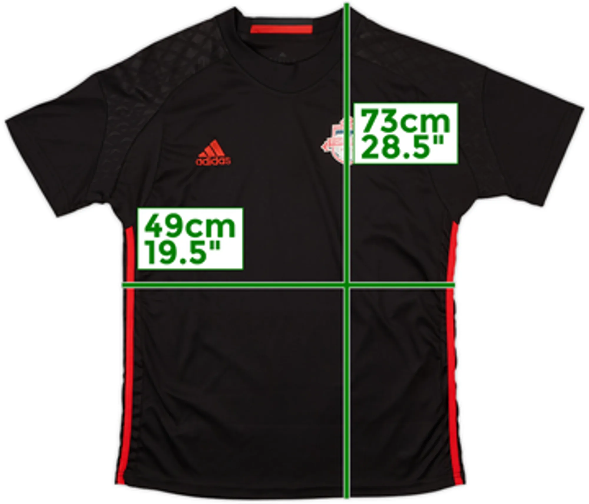 2021-22 Toronto FC adidas Training Shirt - 6/10 - (S)