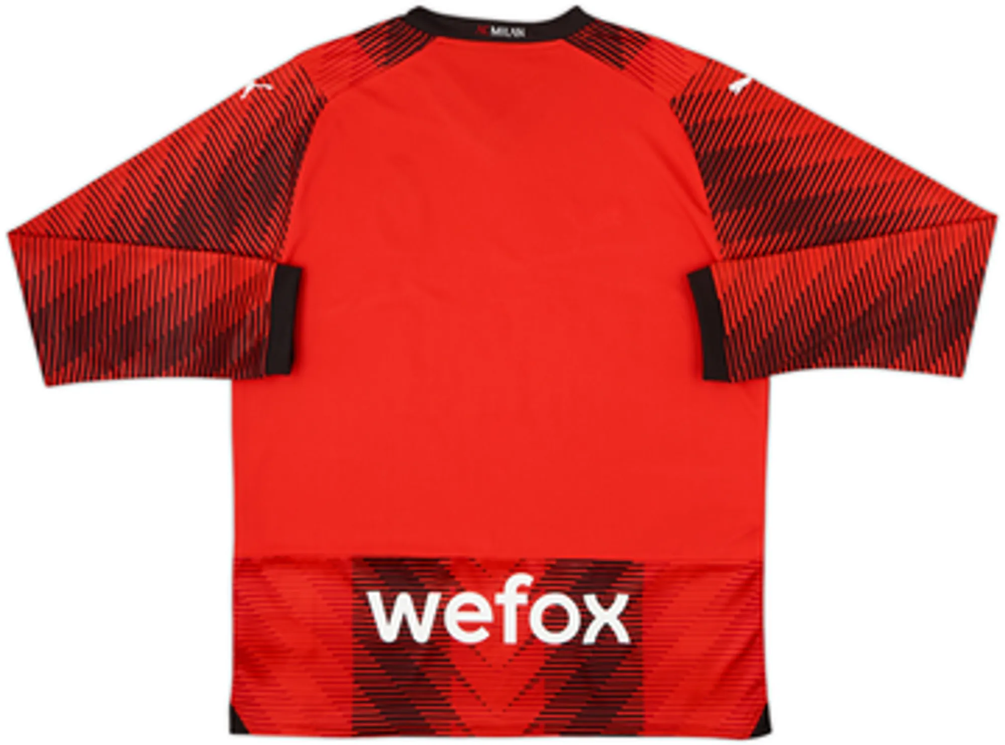 2023-24 AC Milan Home L/S Shirt (L)