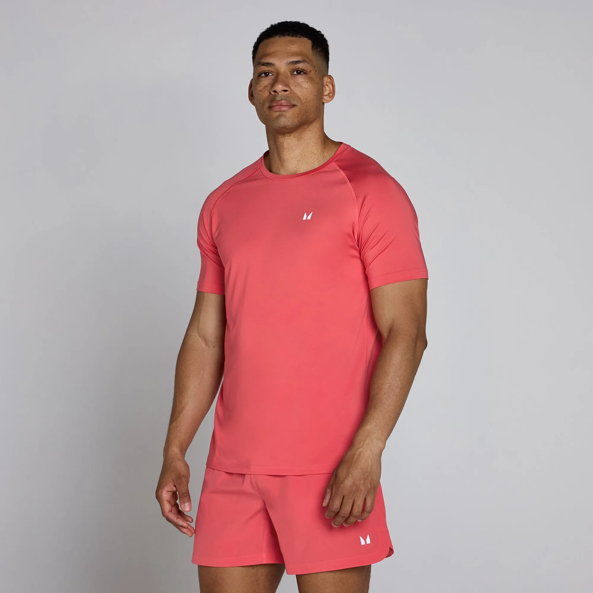 MP Men's Training Short Sleeve T-Shirt - Court Red - XS