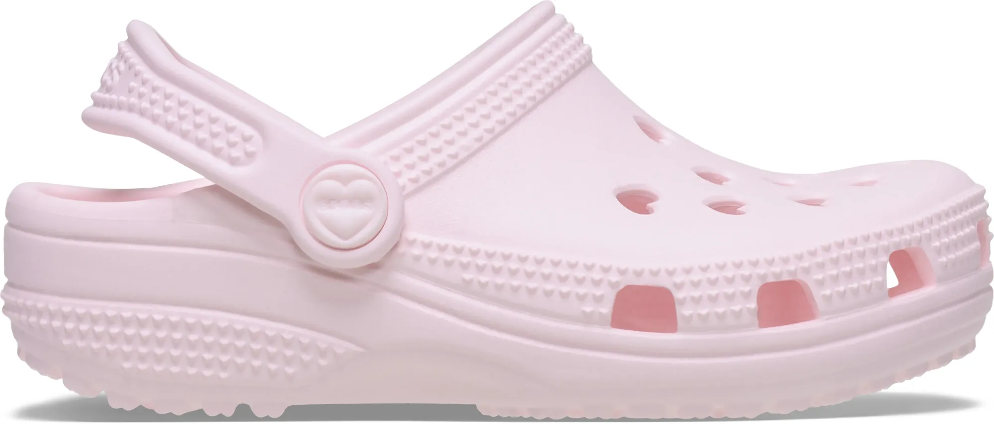 Crocs | Kids | Toddler Classic Hearts Cut Out | Clogs | Bubble Ice | C4
