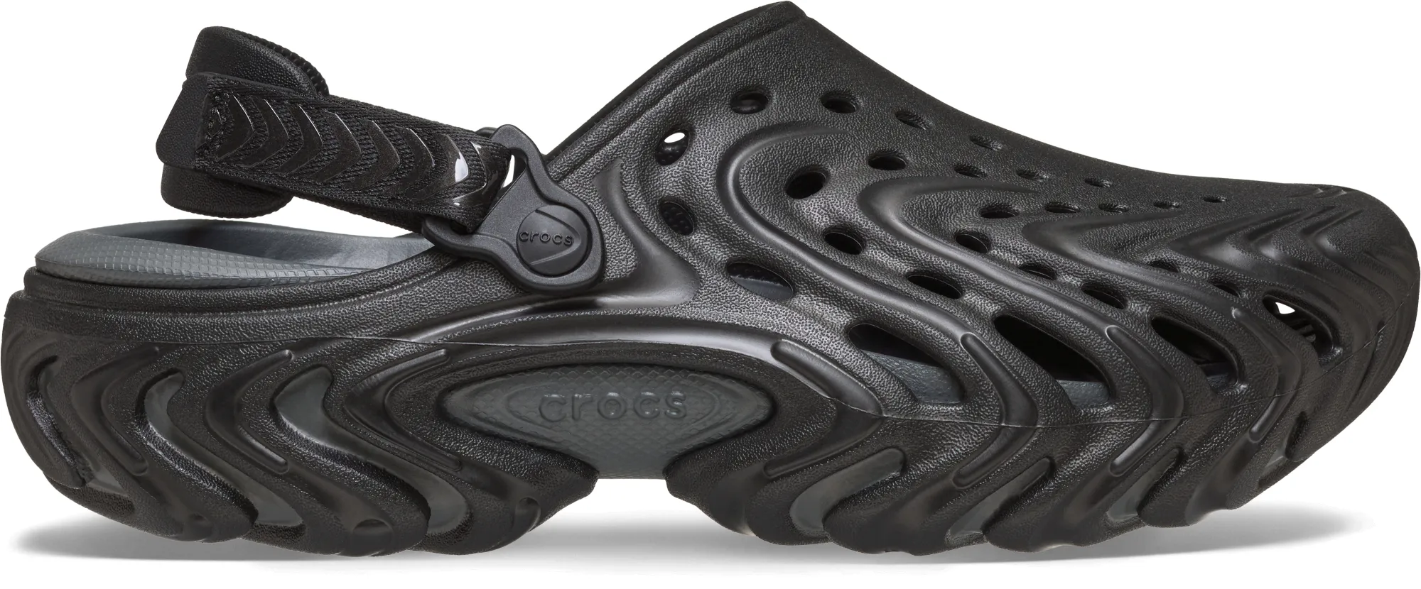 Crocs | Unisex | Echo II Chrome | Clogs | Black Chrome | M10