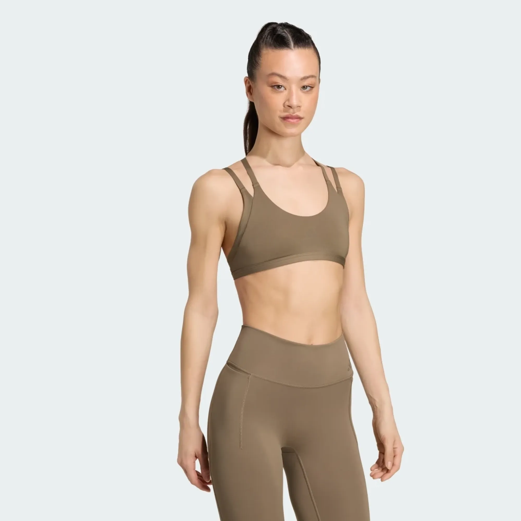 adidas Optime Workout Strappy Light Support Bra