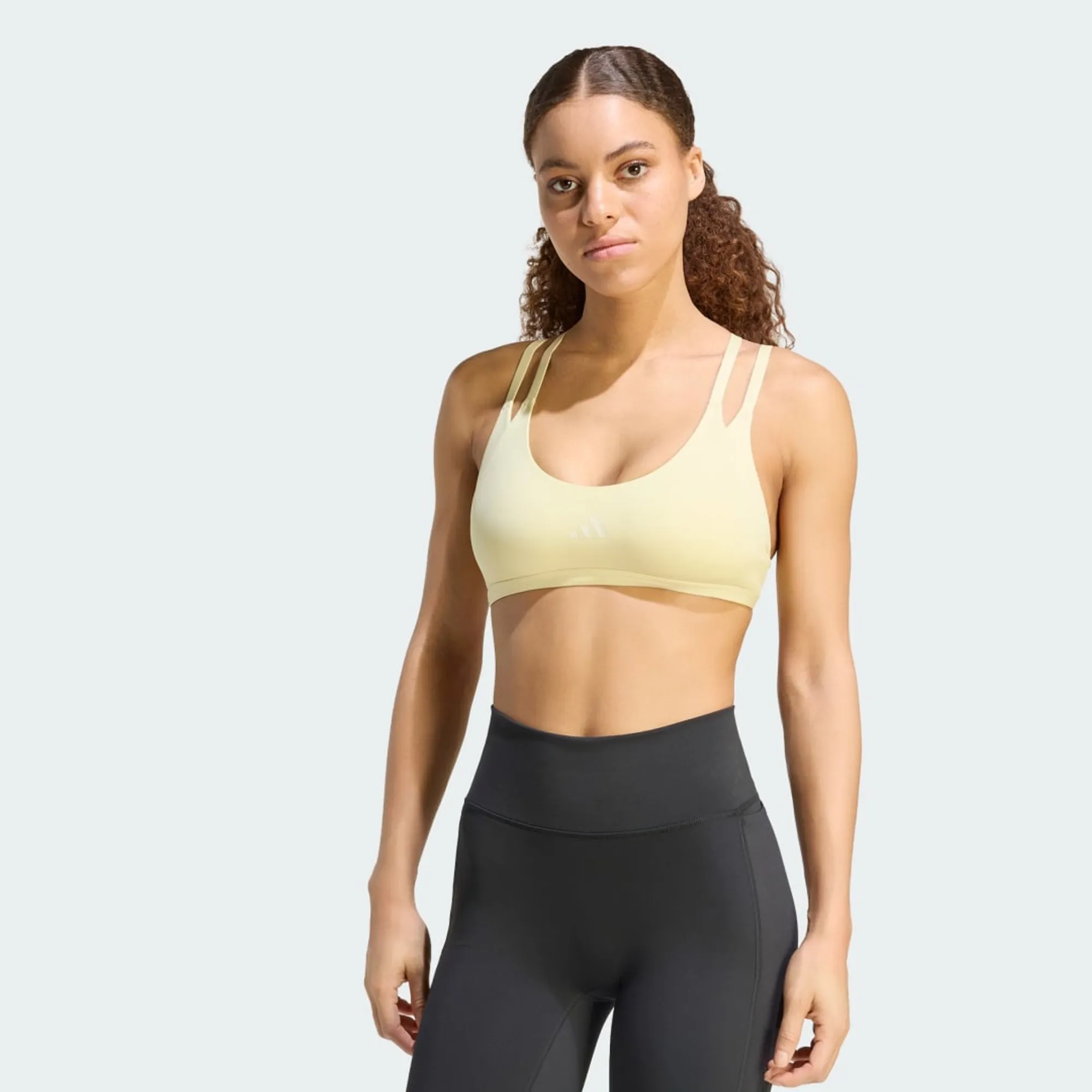adidas Optime Workout Strappy Light Support Bra