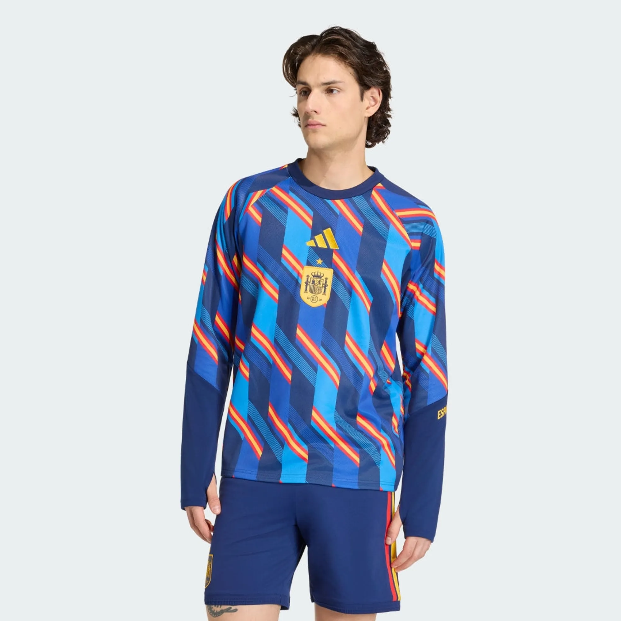 adidas Spain 26 Home Pre Match Warm Top