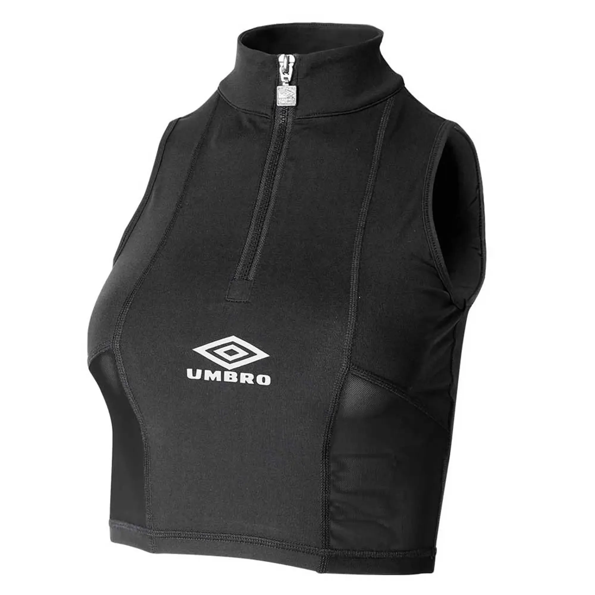 Umbro Reflective Tech Crop Sleeveless T-shirt