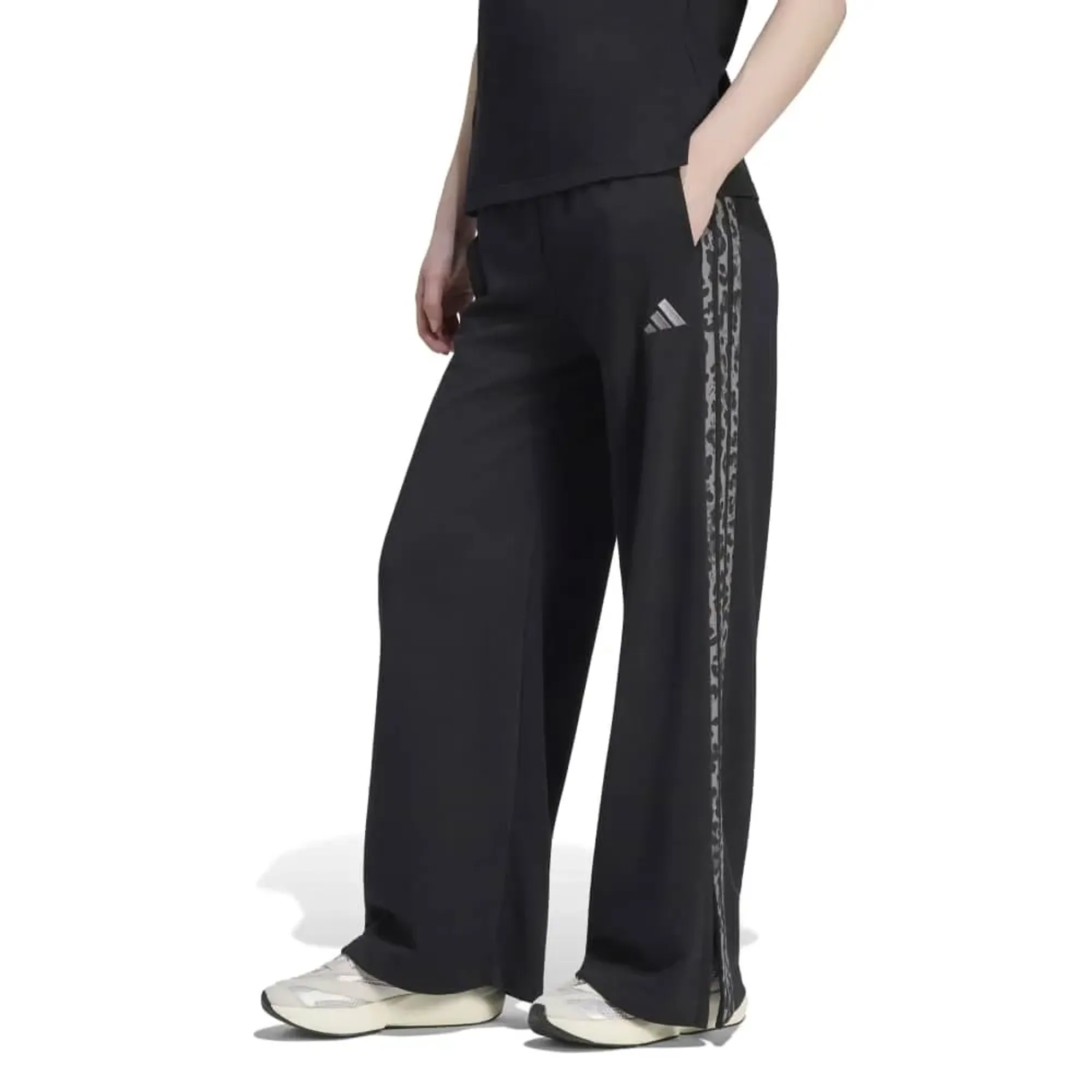 Adidas Seasonal Essentials Animal Print 3 Stripes Joggers