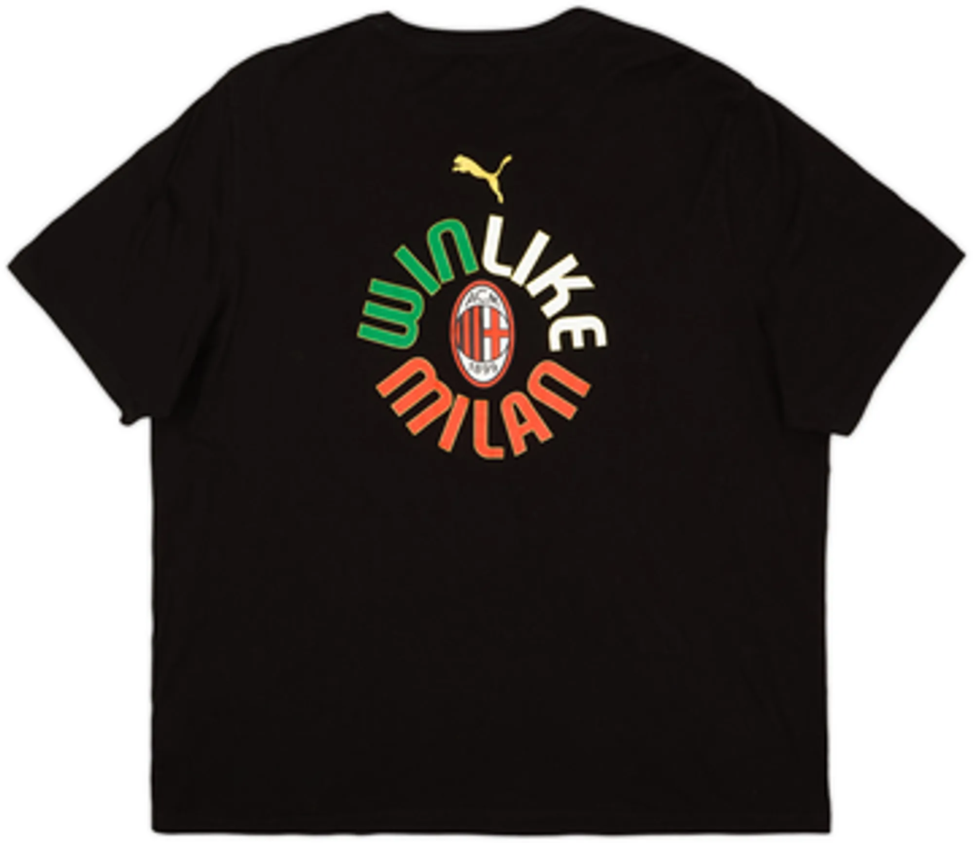 2021-22 AC Milan 'Campioni D'Italia' Puma Cotton Tee - 10/10 - (XXL)