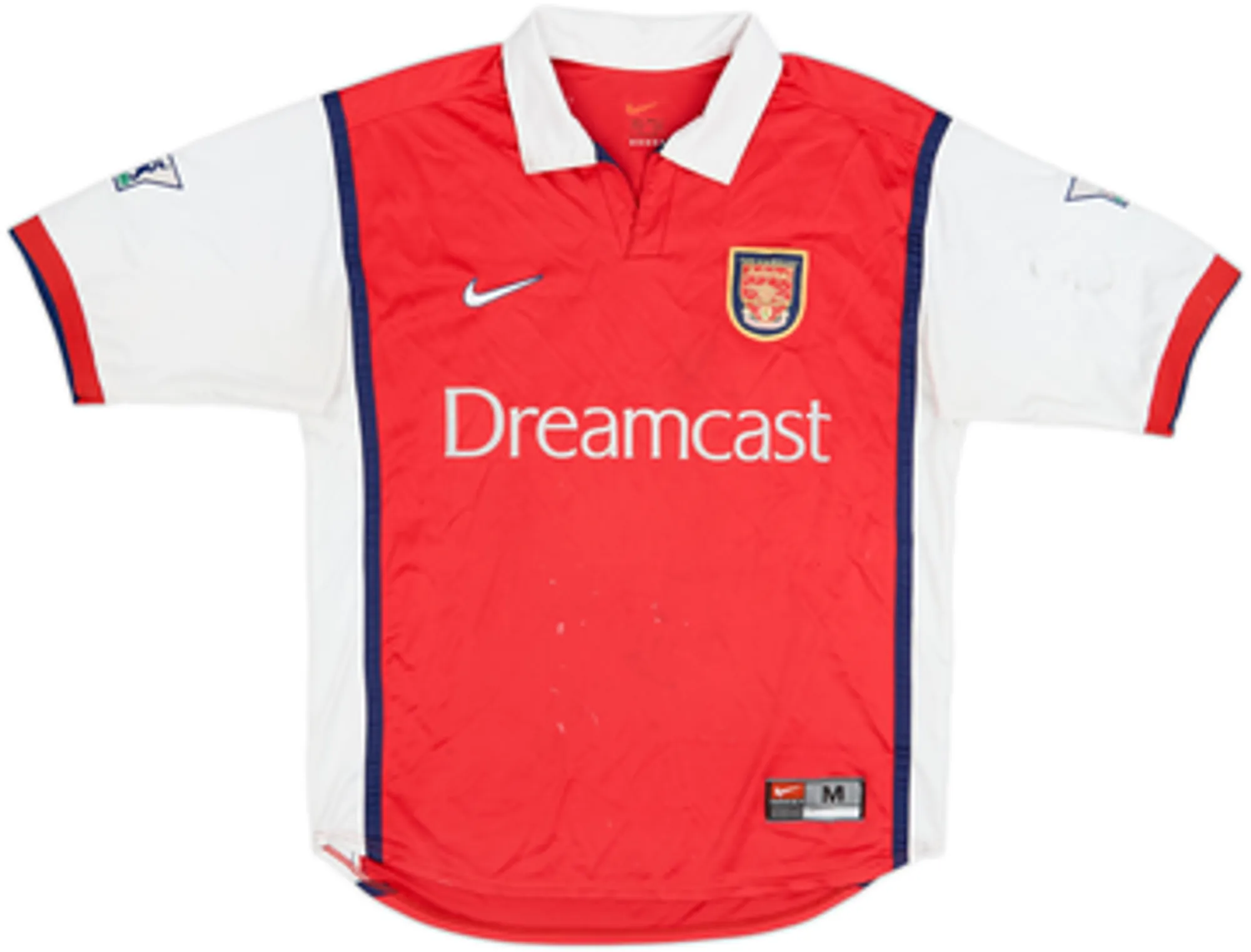1999-00 Arsenal Home Shirt Bergkamp #10 - 5/10 - (M)