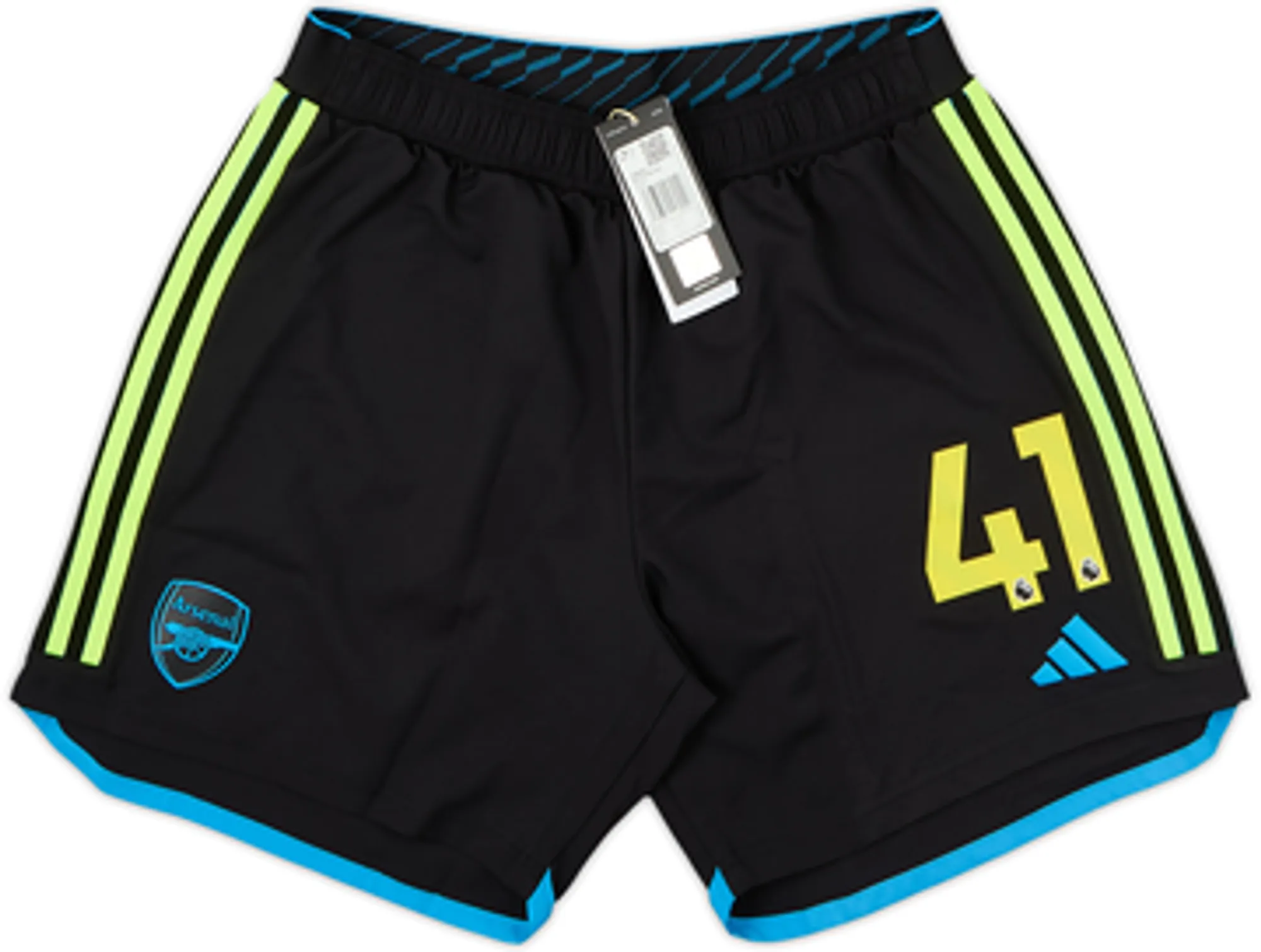 2023-24 Arsenal Authentic Away Shorts #41 (Rice) (L)