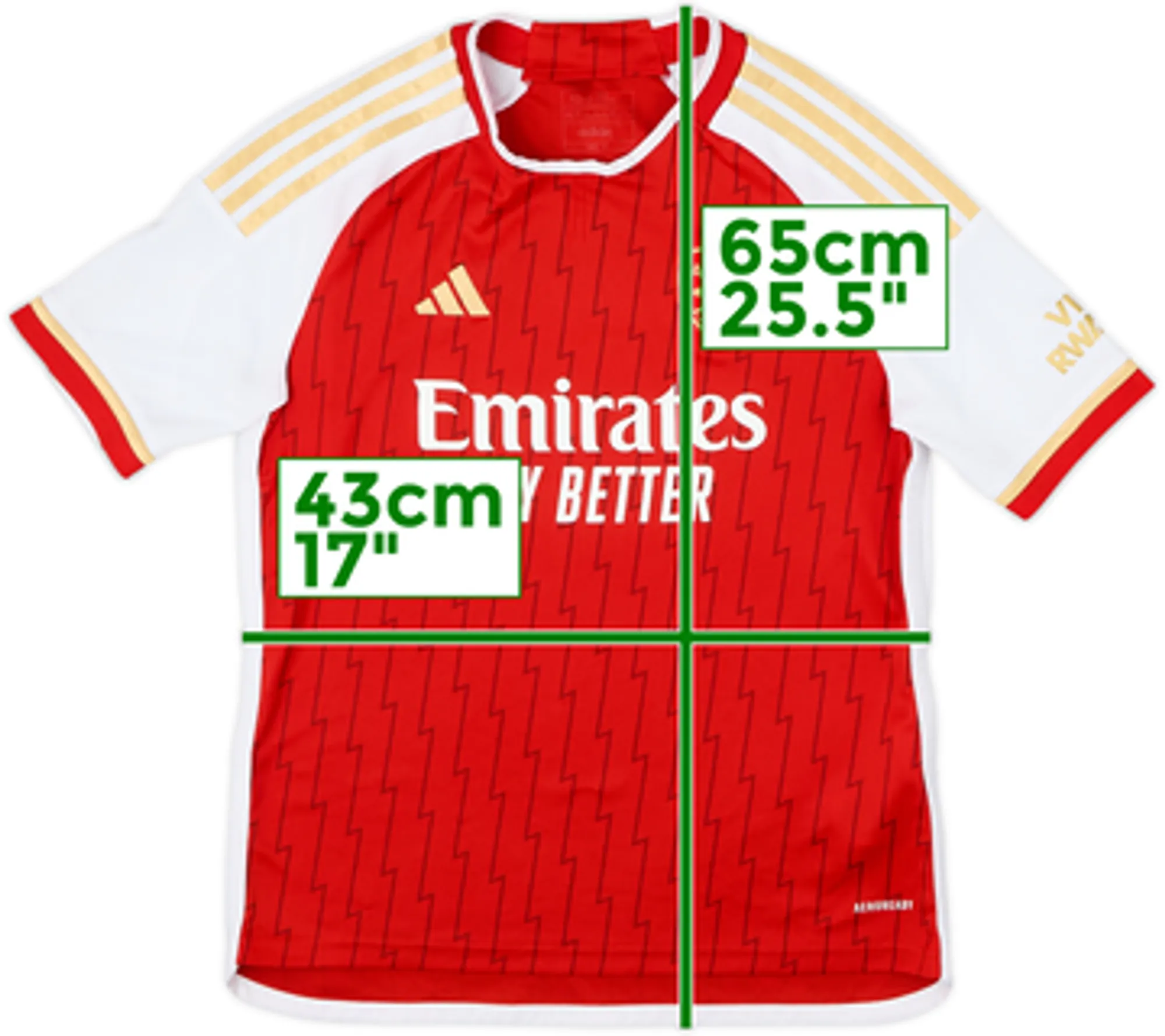 2023-24 Arsenal Home Shirt - 8/10 - (L.Boys)
