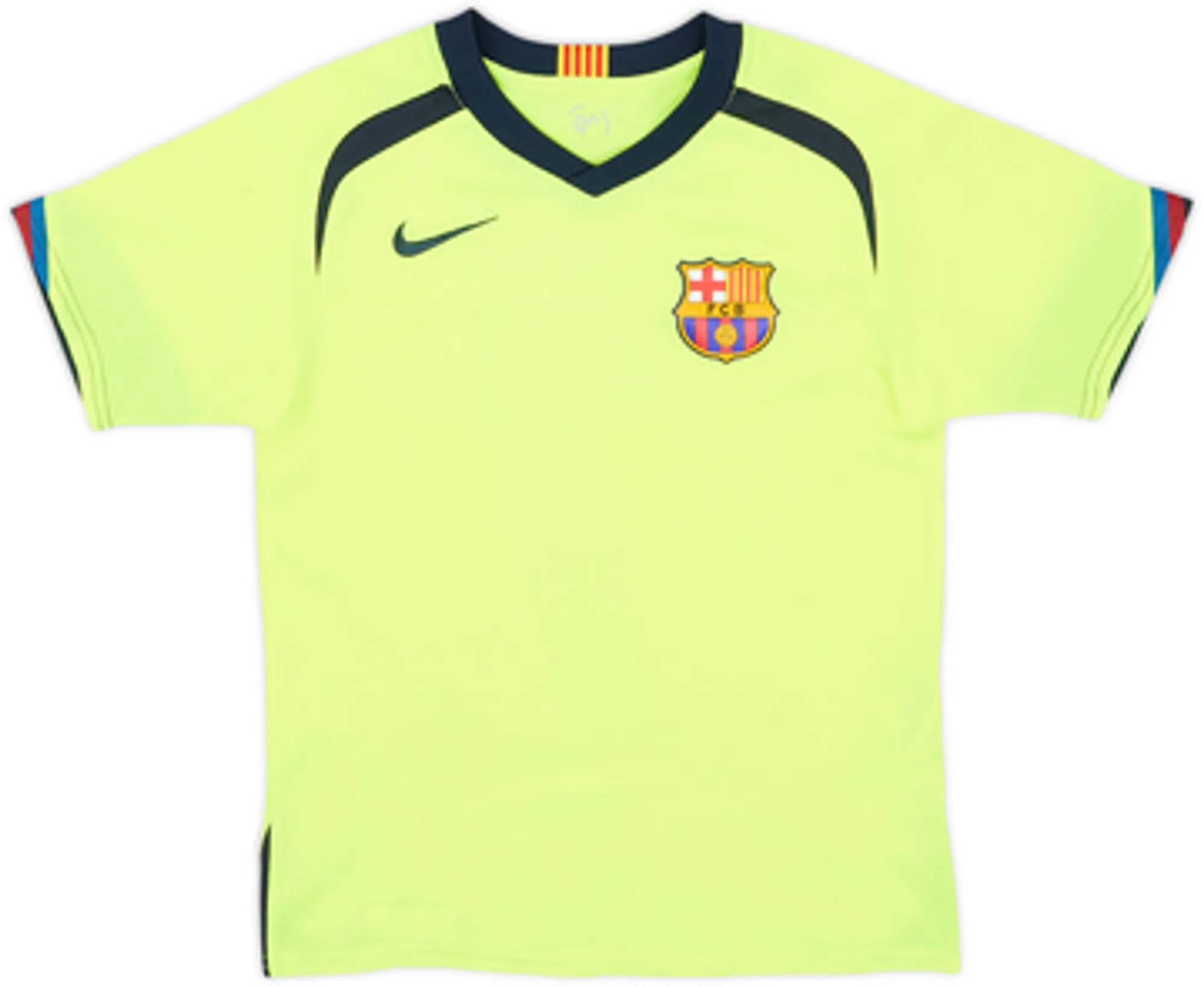 2005-06 Barcelona Away Shirt Glenn #7 - 5/10 - (M.Boys)