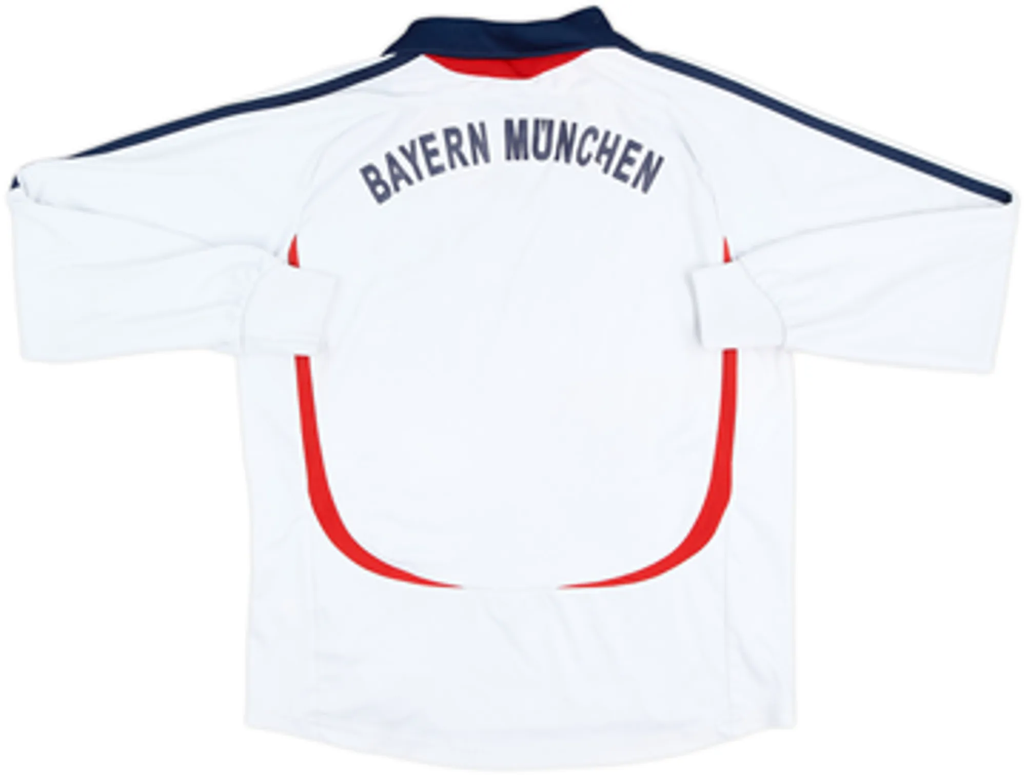 2006-07 Bayern Munich Away L/S Shirt - 4/10 - (M.Boys)