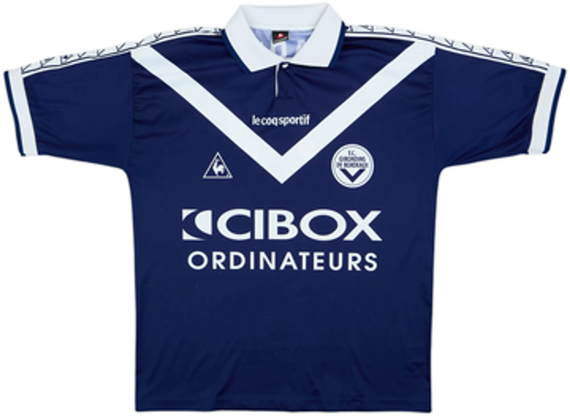 1996-97 Bordeaux Home Shirt Papin #27 - 9/10 - (XL)