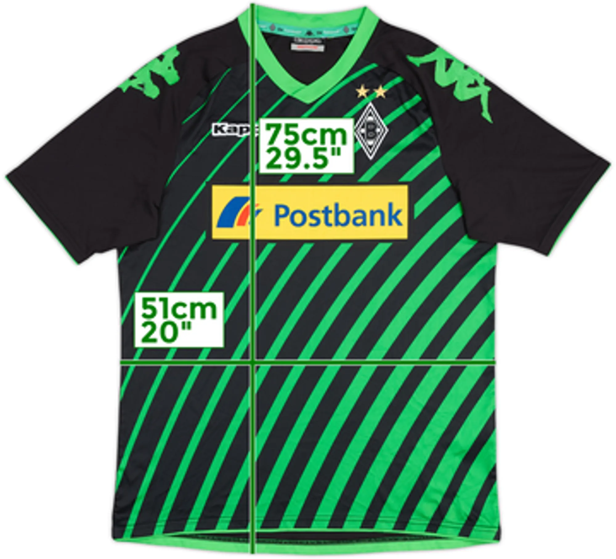 2013-14 Borussia Monchengladbach Third Shirt - 6/10 - (M)
