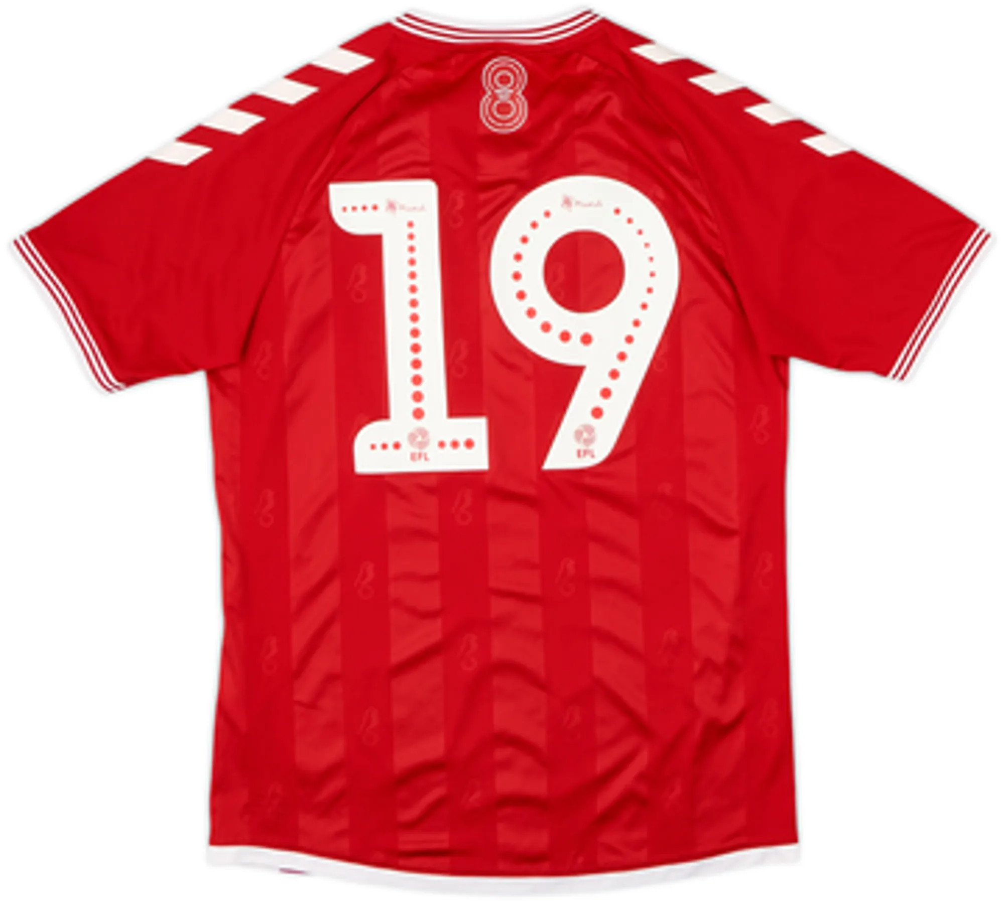 2020-21 Bristol City Home Shirt #19 - 10/10 - (S)