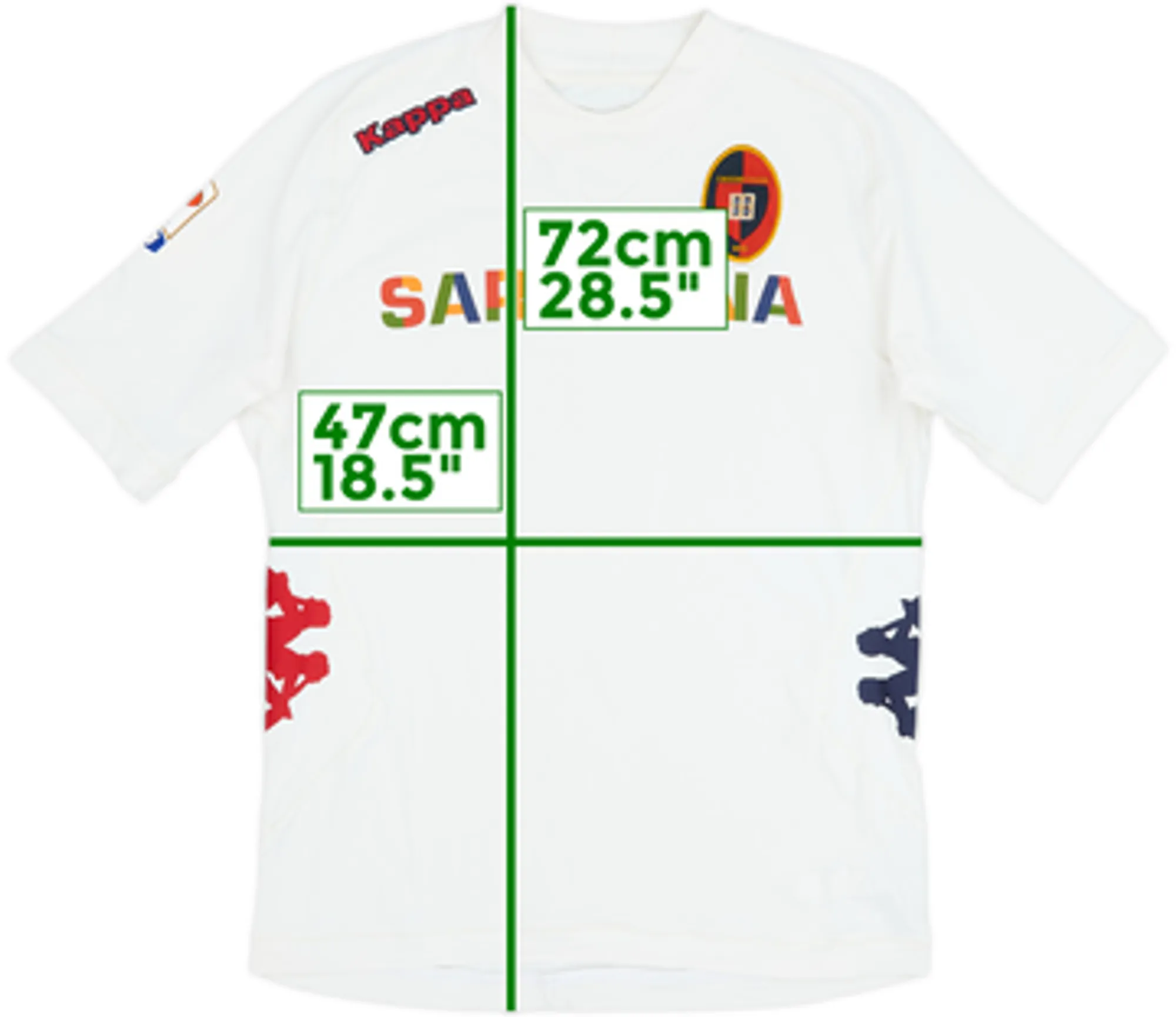 2011-12 Cagliari Away Shirt - 7/10 - (L)