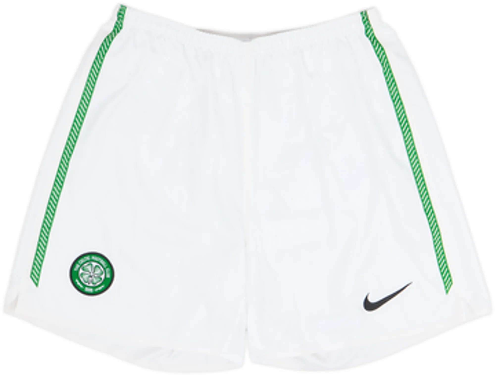 2010-11 Celtic Player Issue Home Shorts - 8/10 - (L)