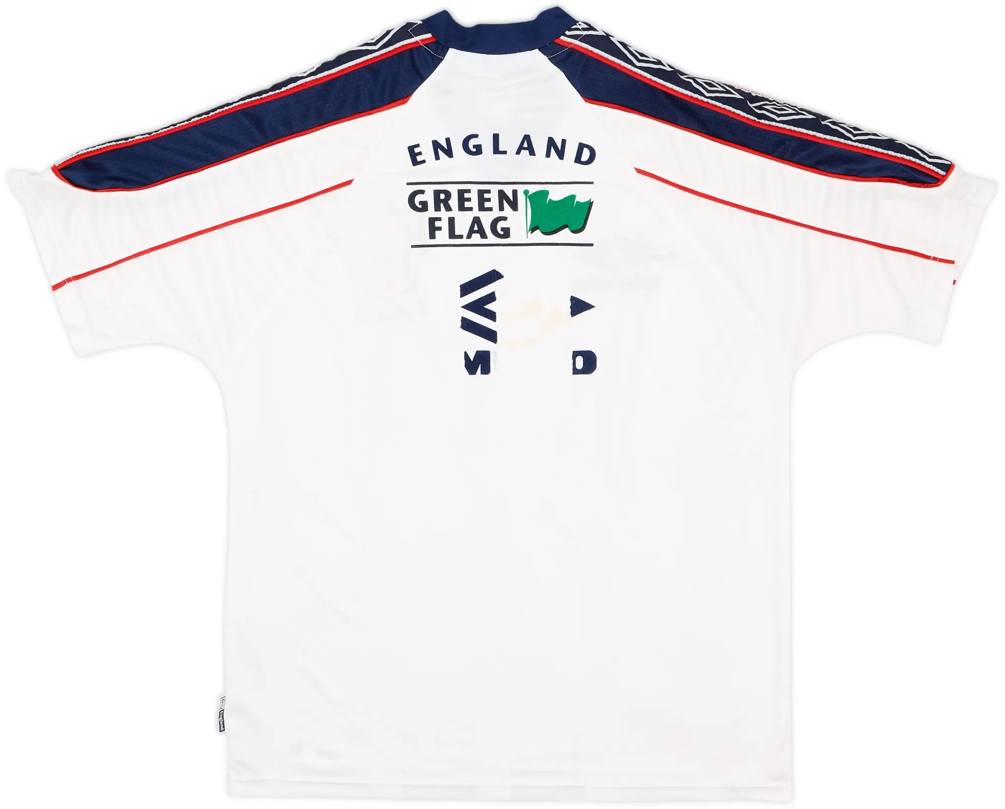 1996-98 England Umbro Training Shirt - 4/10 - (M)