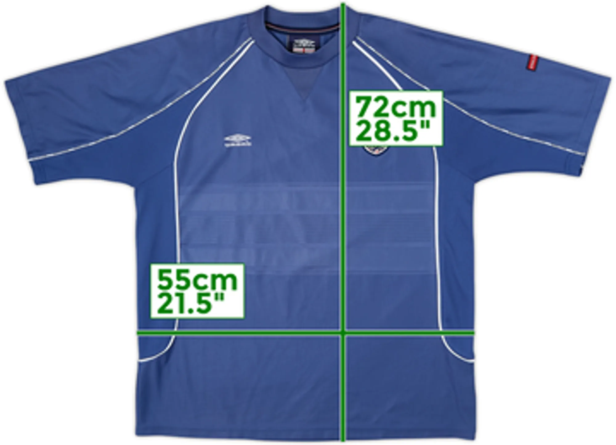 2002-04 England Umbro Training Shirt - 10/10 - (L)
