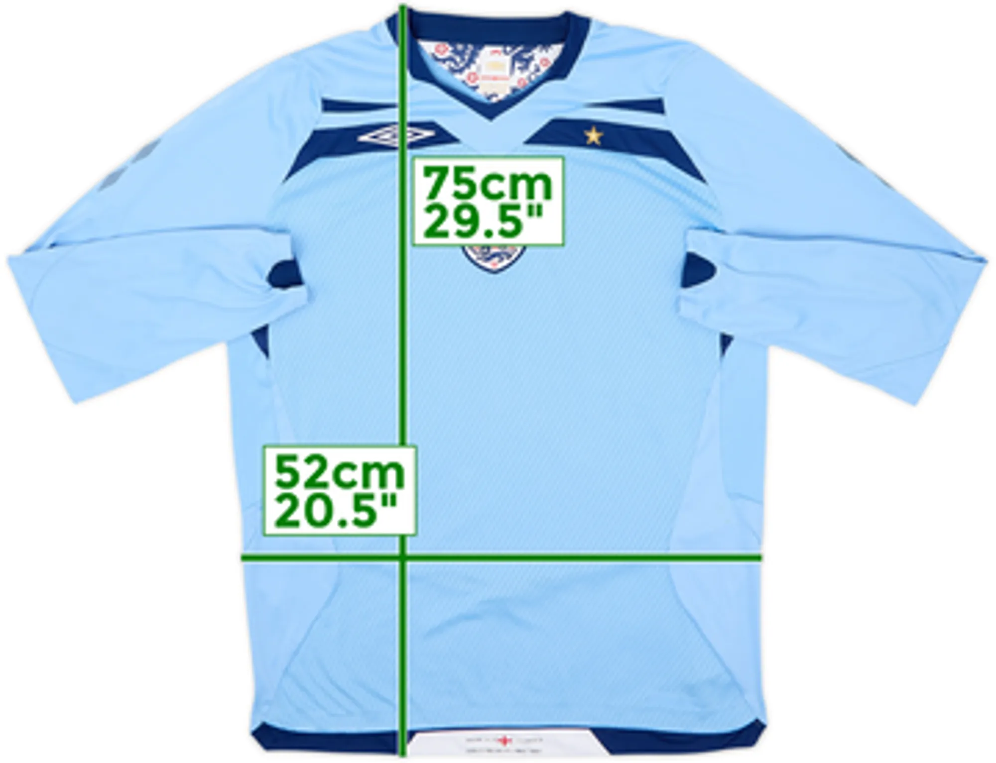 2008-10 England GK Shirt - 8/10 - (L)