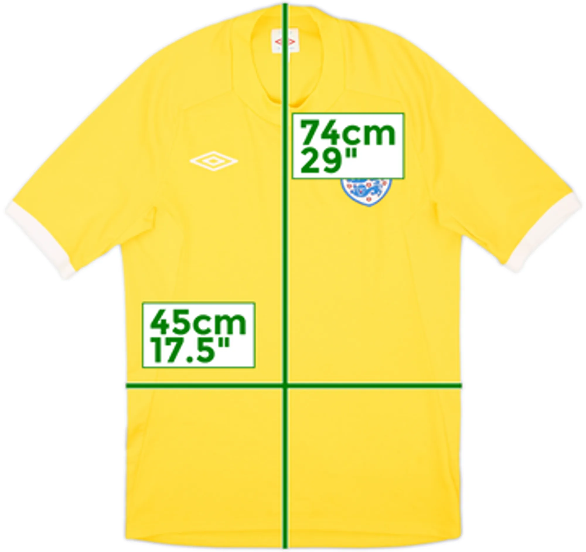 2010-11 England GK S/S Shirt - 9/10 - (S)