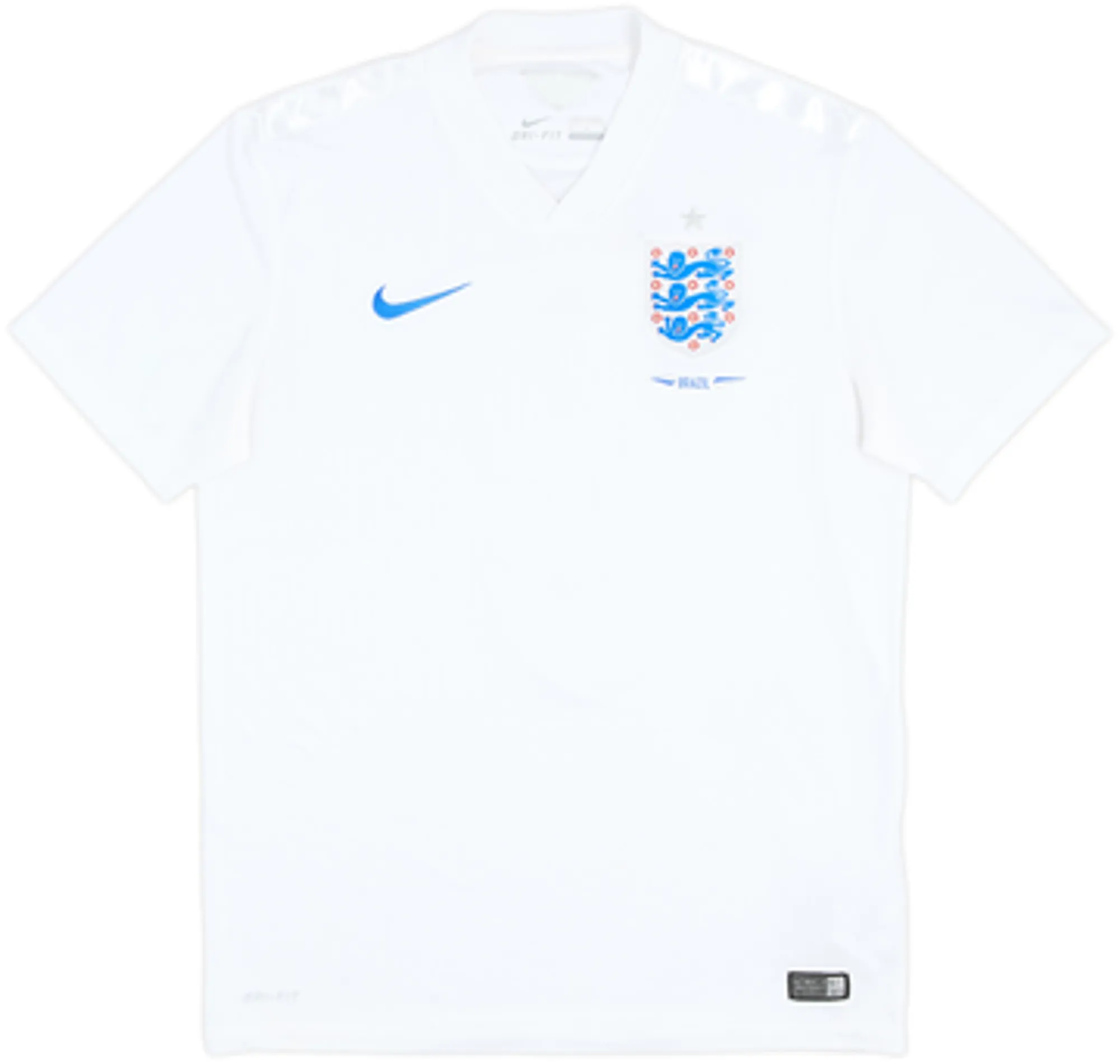 2014-15 England 'Brazil' Home Shirt Sturridge #9 - 7/10 - (M)