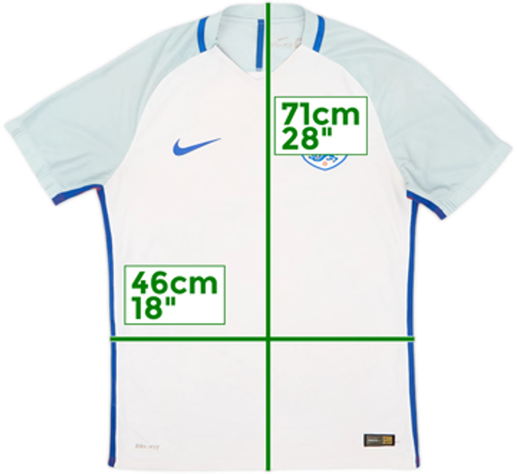 2016-17 England Authentic Home Shirt - 5/10 - (M)