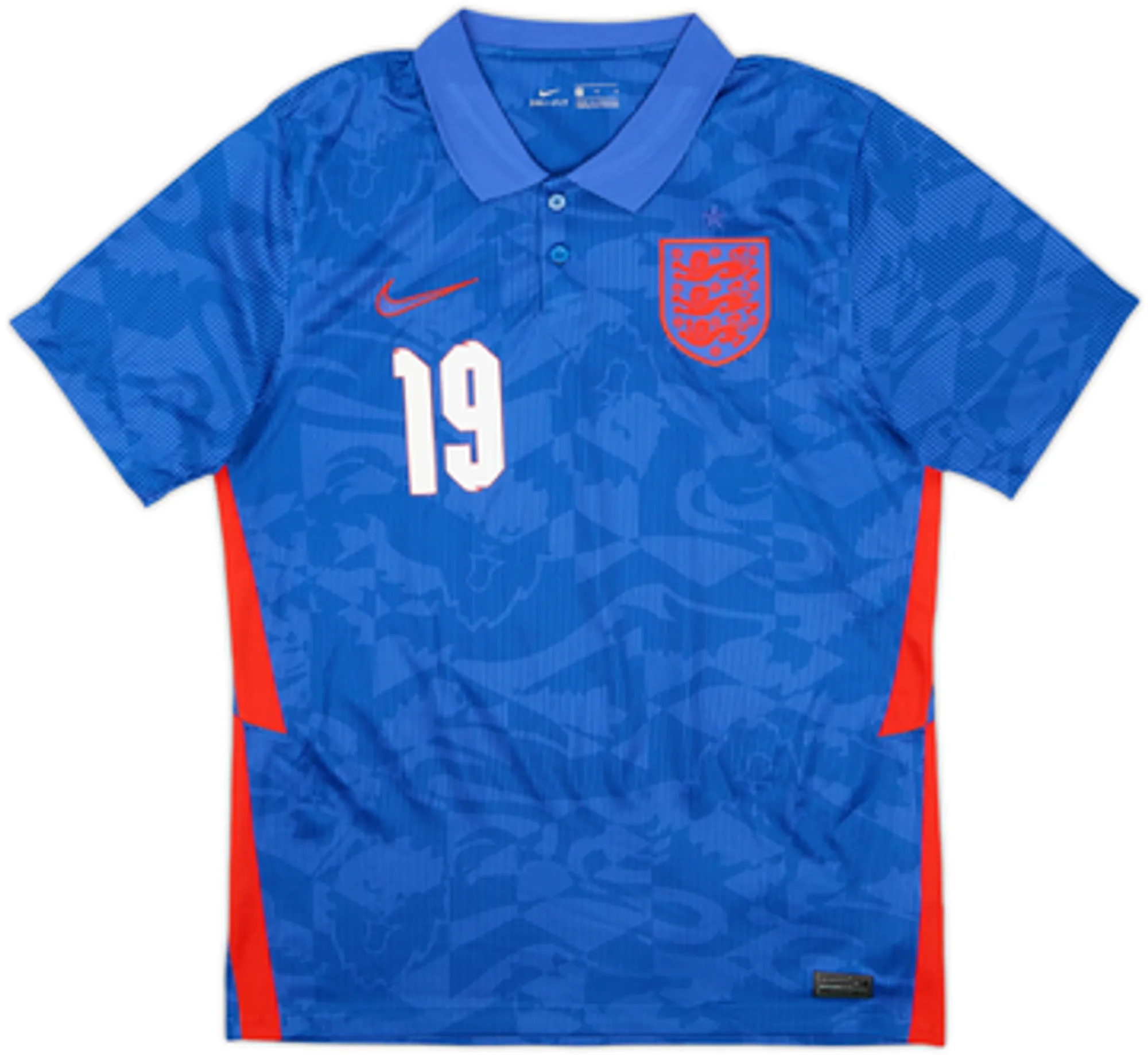 2020-21 England Away Shirt Mount #19 - 10/10 - (M)