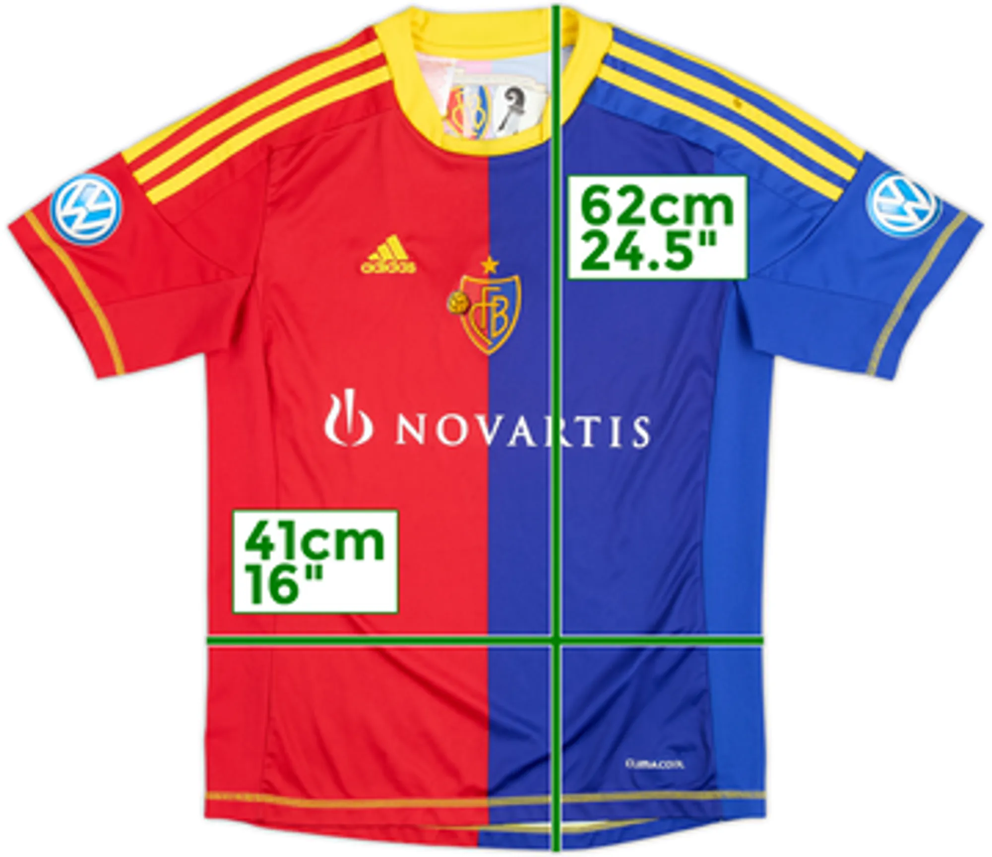 2012-13 FC Basel Home Shirt - 8/10 - (M.Boys)