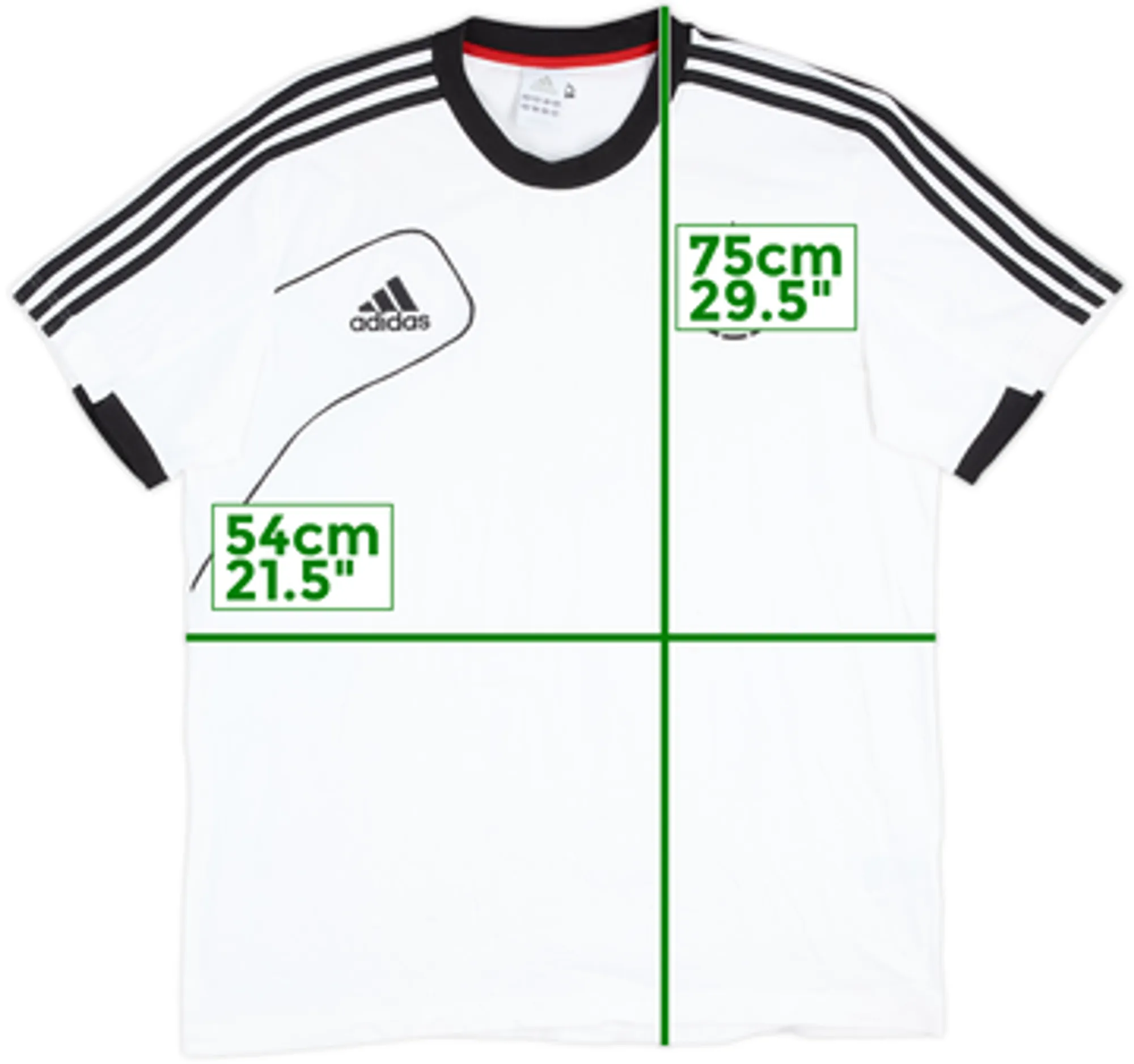 2012-13 Germany adidas Cotton Tee - 7/10 - (L/XL)
