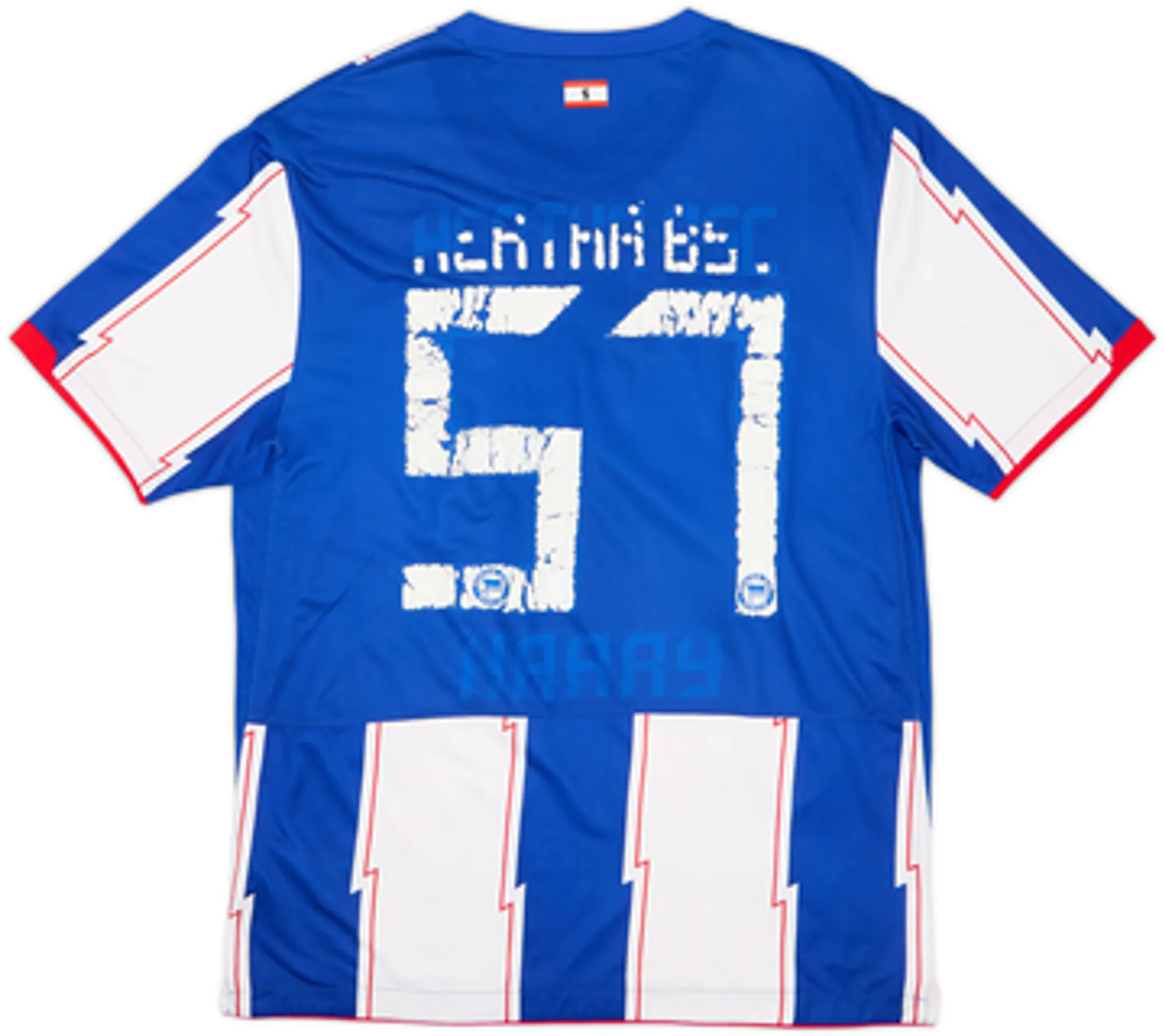 2010-11 Hertha Berlin Home Shirt #57 - 4/10 - (L)