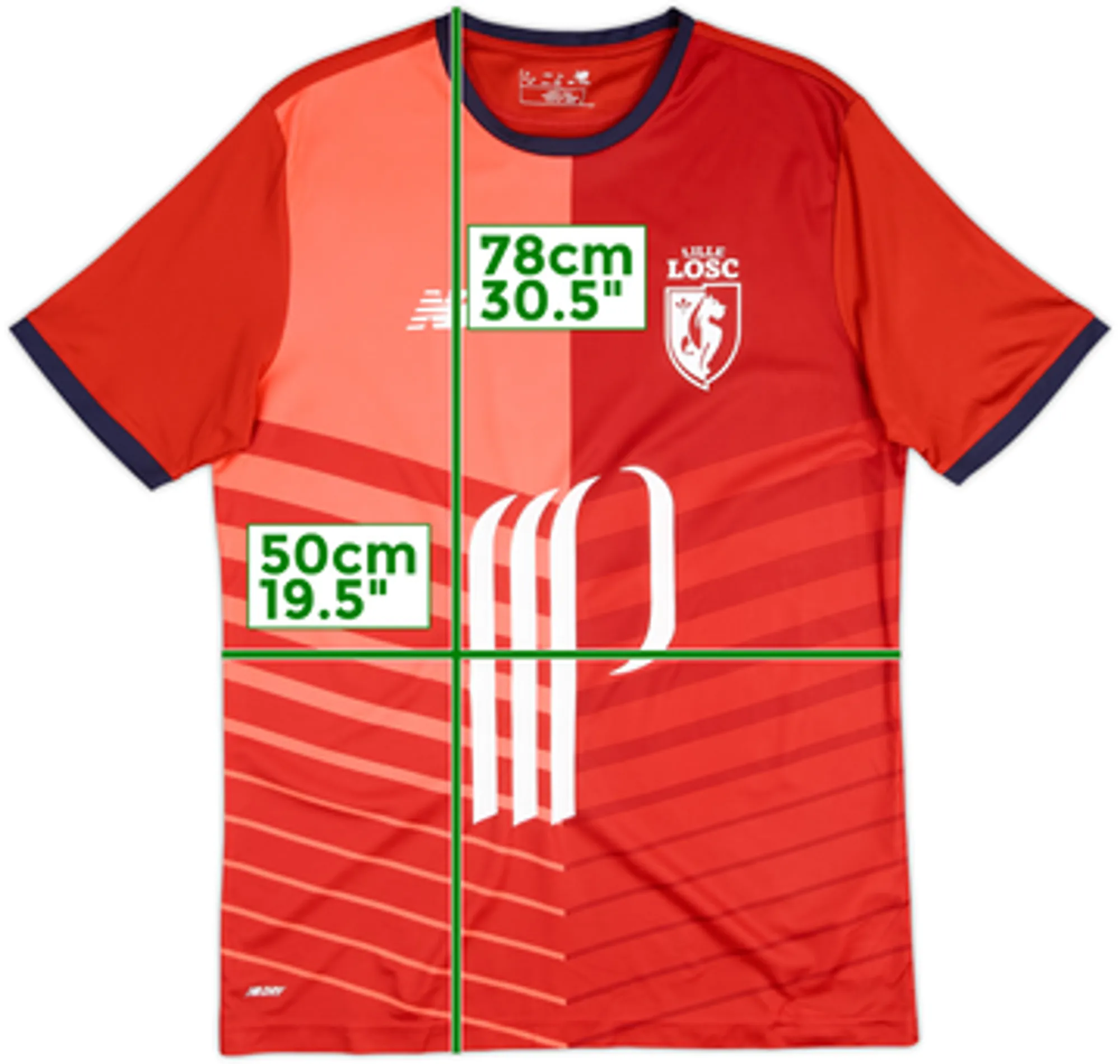 2016-17 Lille New Balance Training Shirt - 9/10 - (M)