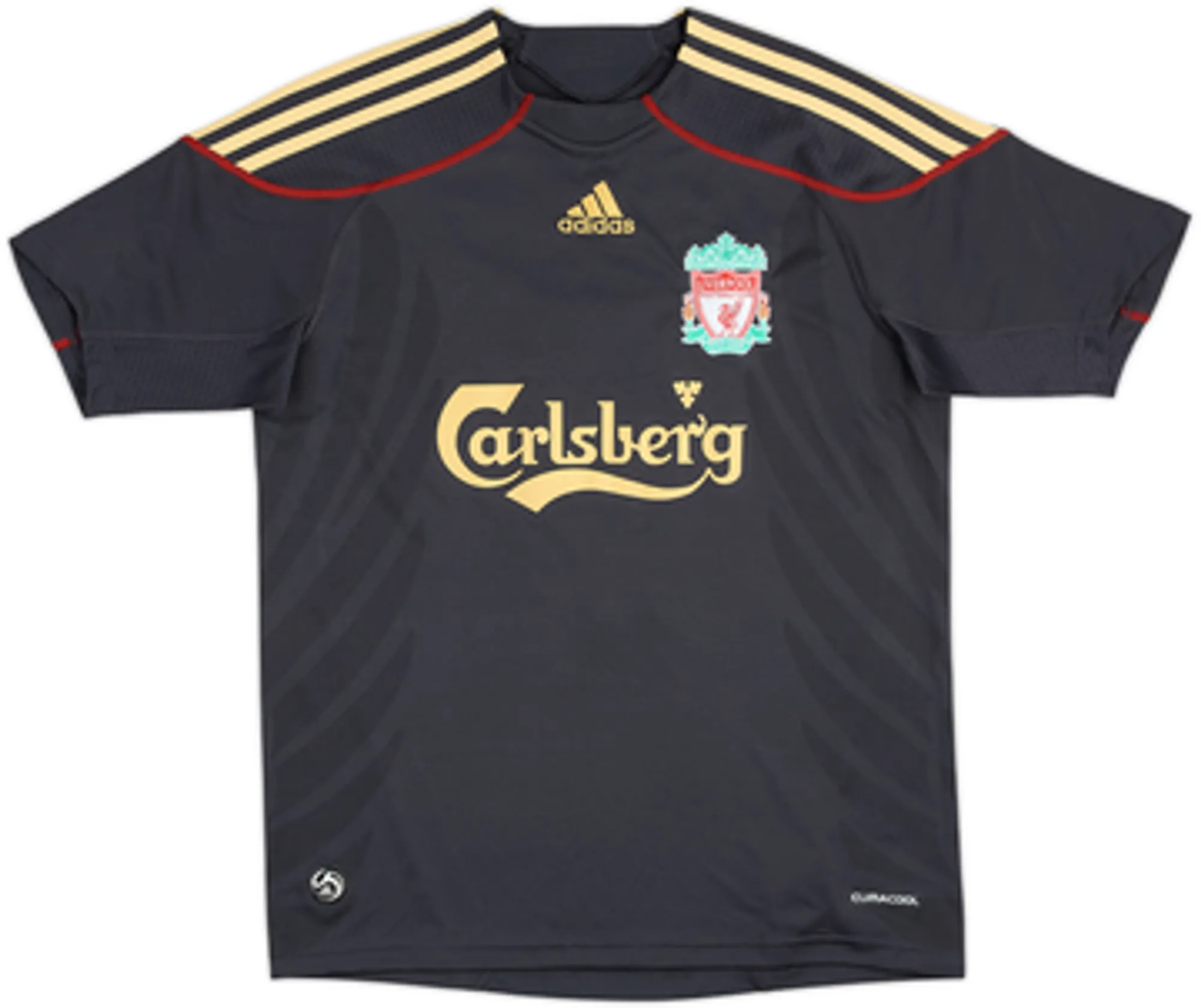 2009-10 Liverpool Away Shirt Gerrard #8 - 9/10 - (L.Boys)