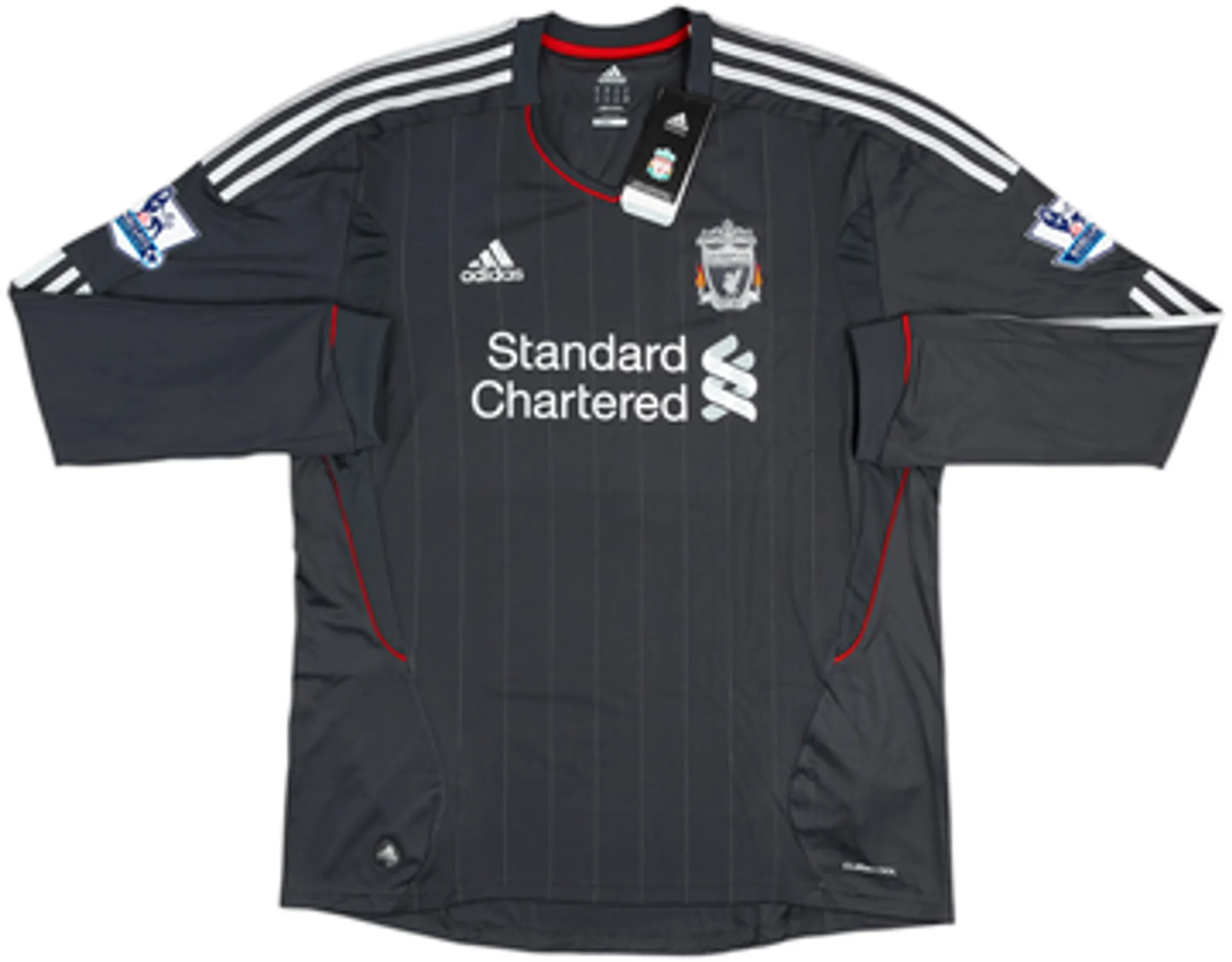 2011-12 Liverpool Away L/S Shirt Suarez #7 (XL)