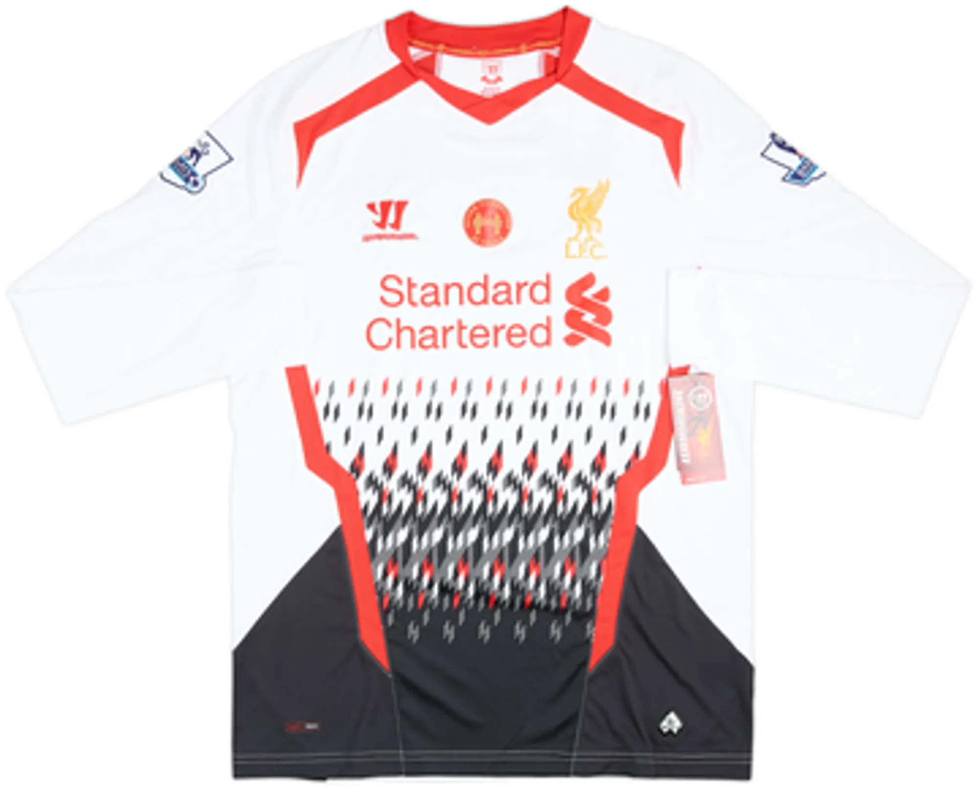 2013-14 Liverpool Away L/S Shirt Gerrard #8 (L)