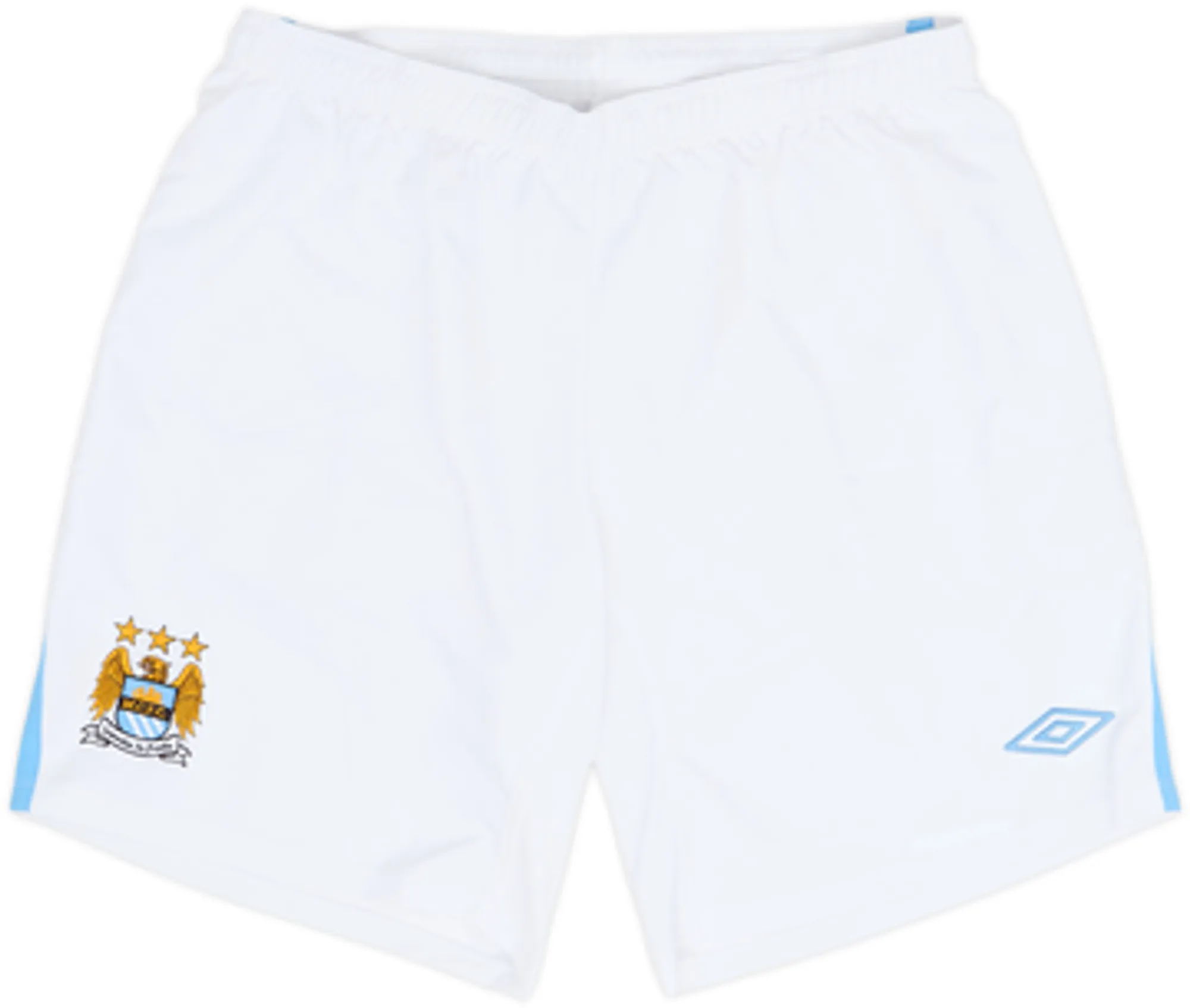 2009-10 Manchester City Home Shorts - 9/10 - (XL)