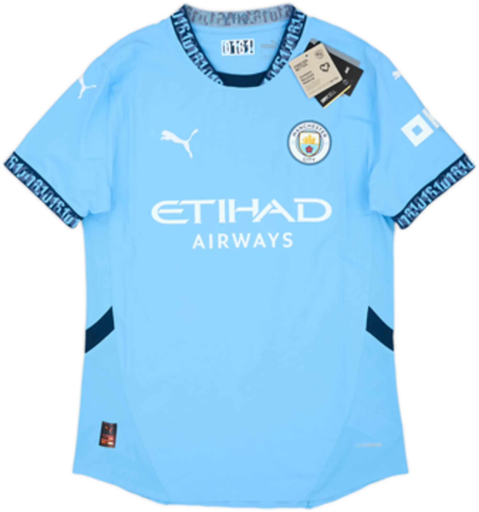 2024-25 Manchester City Authentic Home Shirt De Bruyne #17 (S)