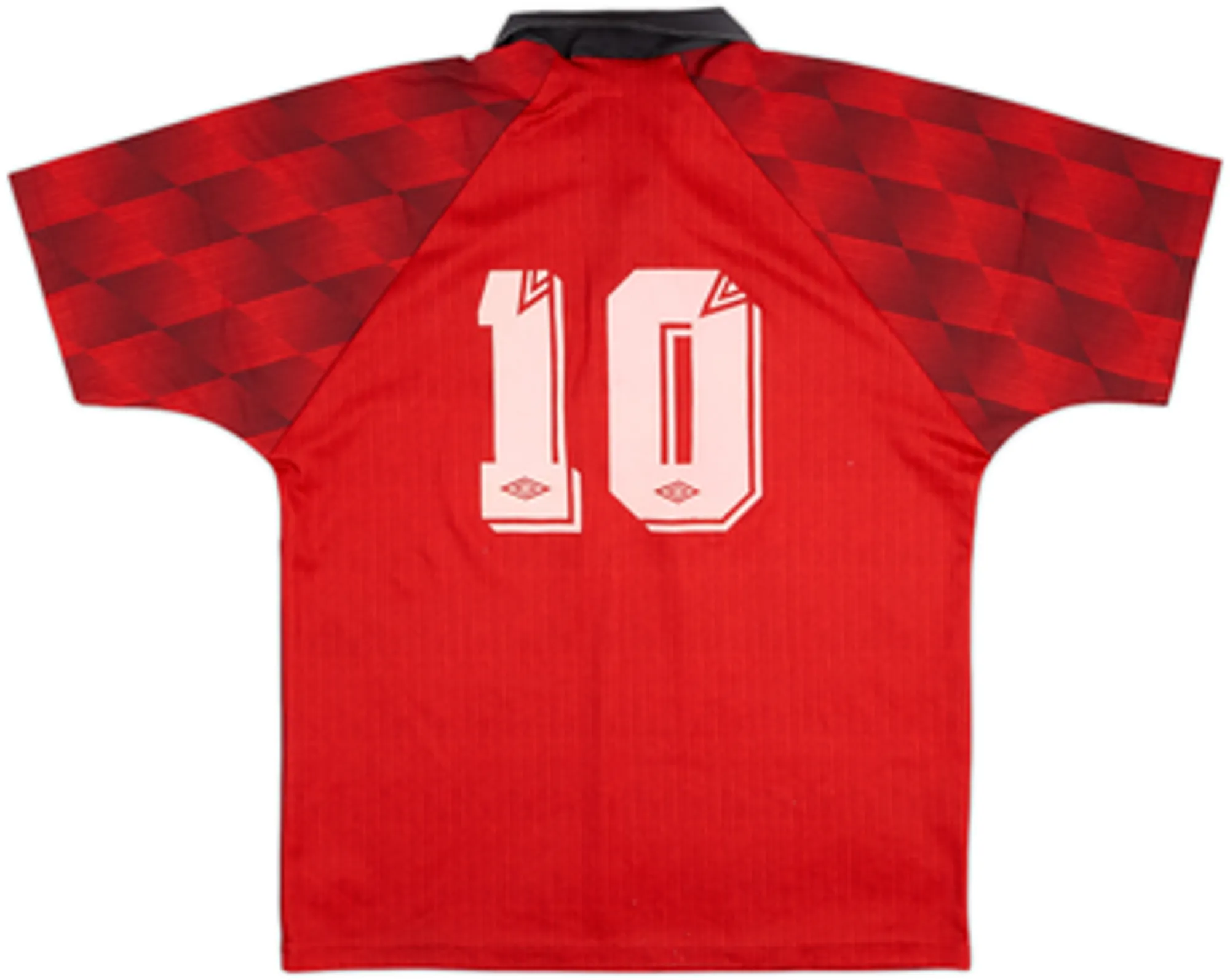1996-98 Manchester United Home Shirt #10 - 8/10 - (M)