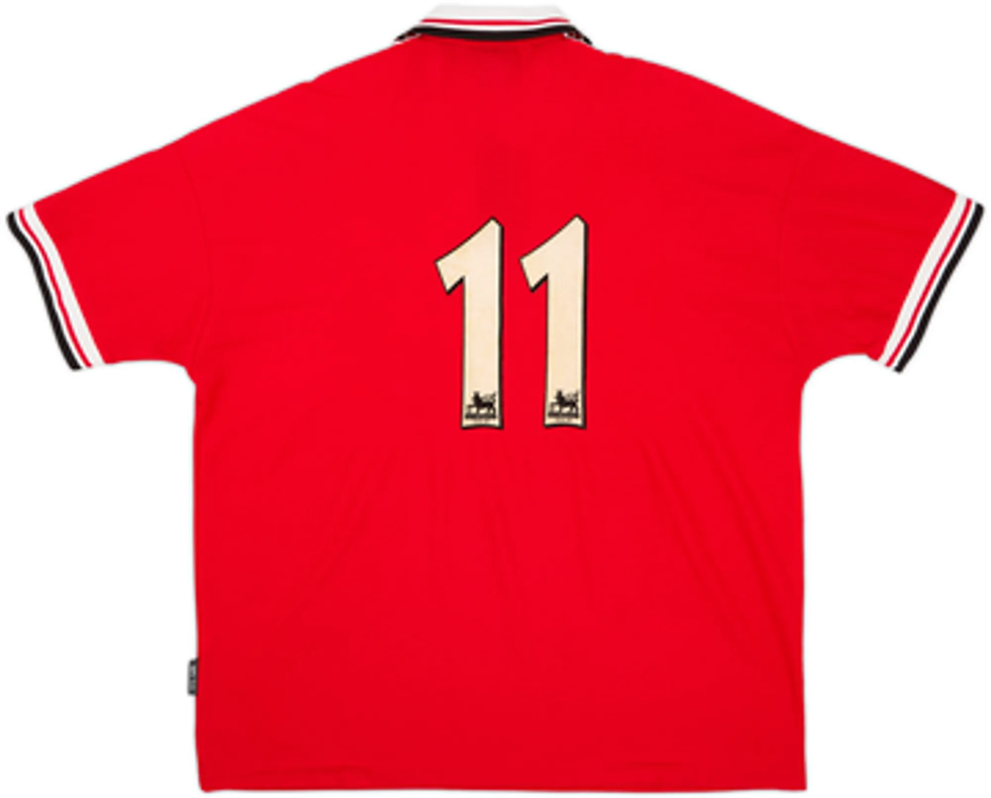 1998-00 Manchester United Home Shirt #11 - 7/10 - (XXL)