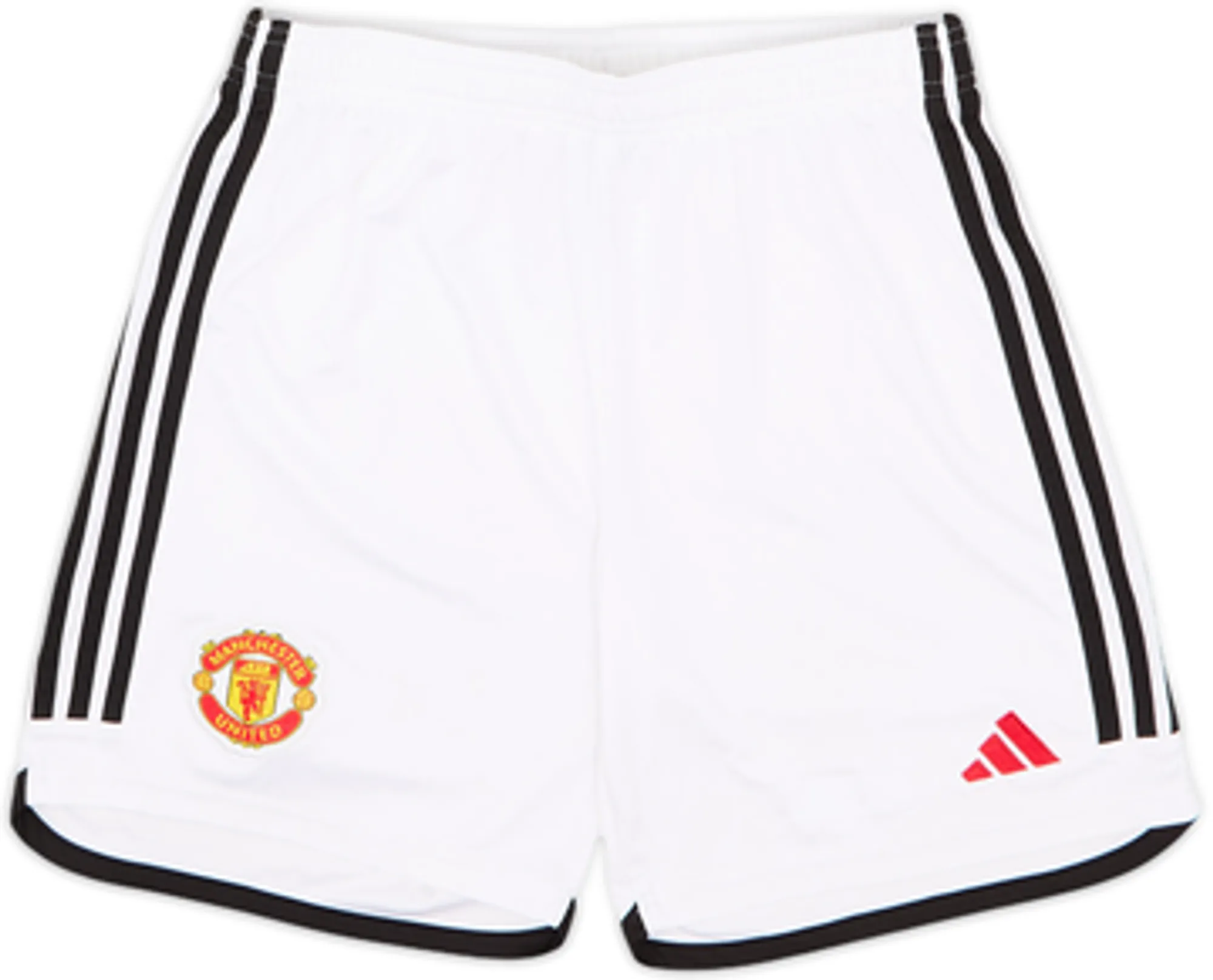 2023-24 Manchester United Home Shorts - 7/10 - (XL.Boys)