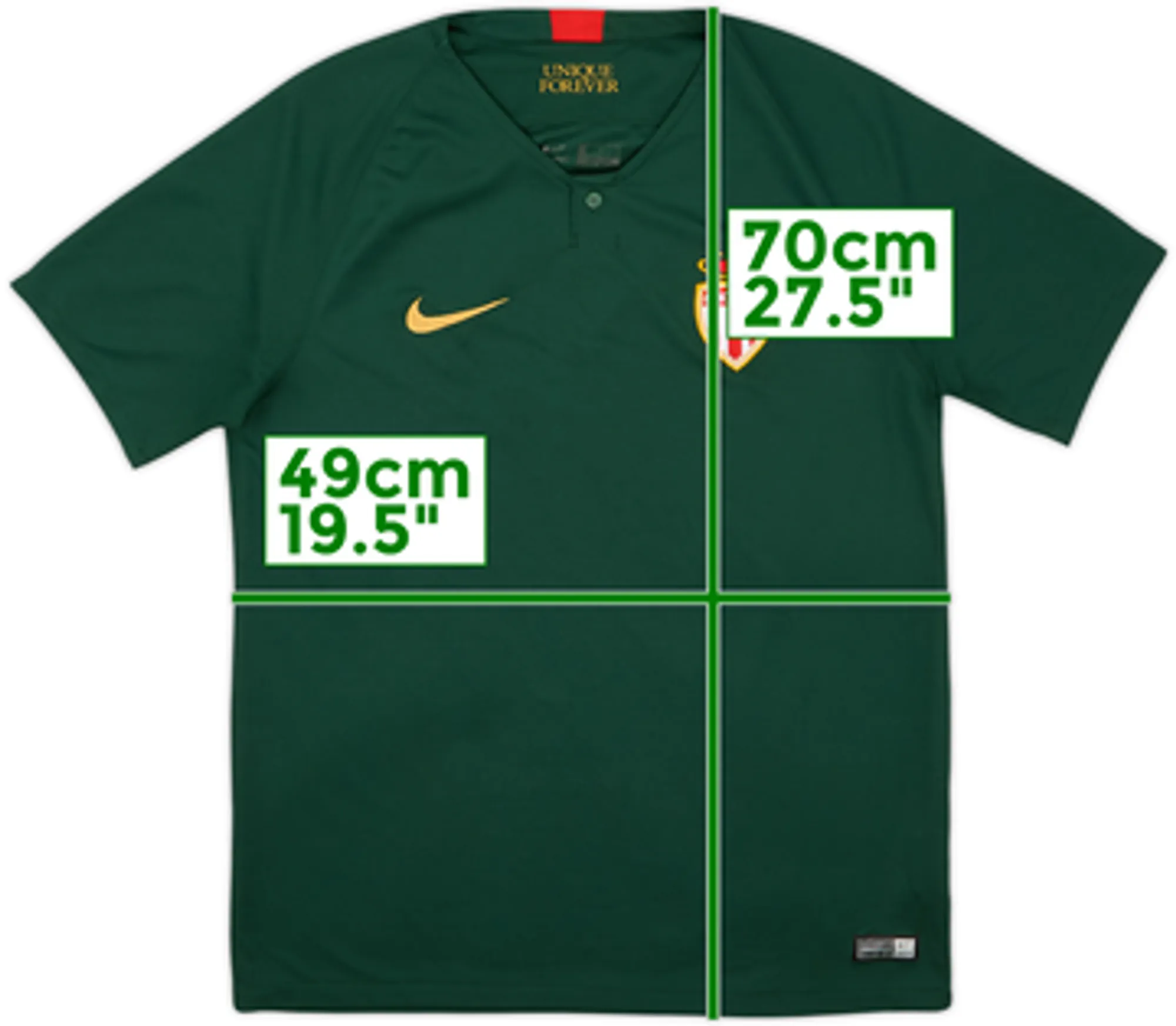 2018-19 Monaco Away Shirt - 8/10 - (M)
