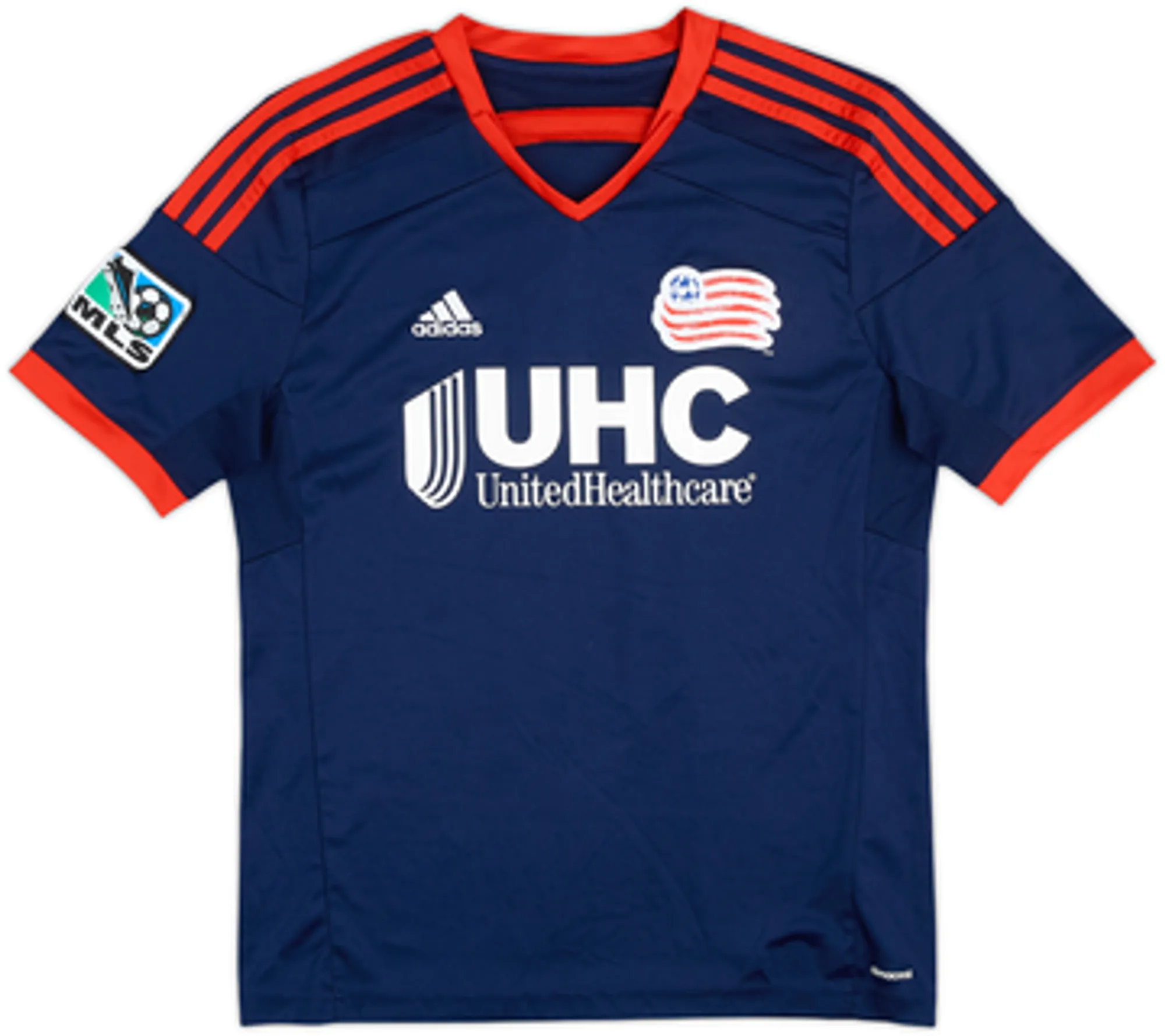 2014-15 New England Revolution Home Shirt Rowe #11 - 9/10 - (L.Boys)
