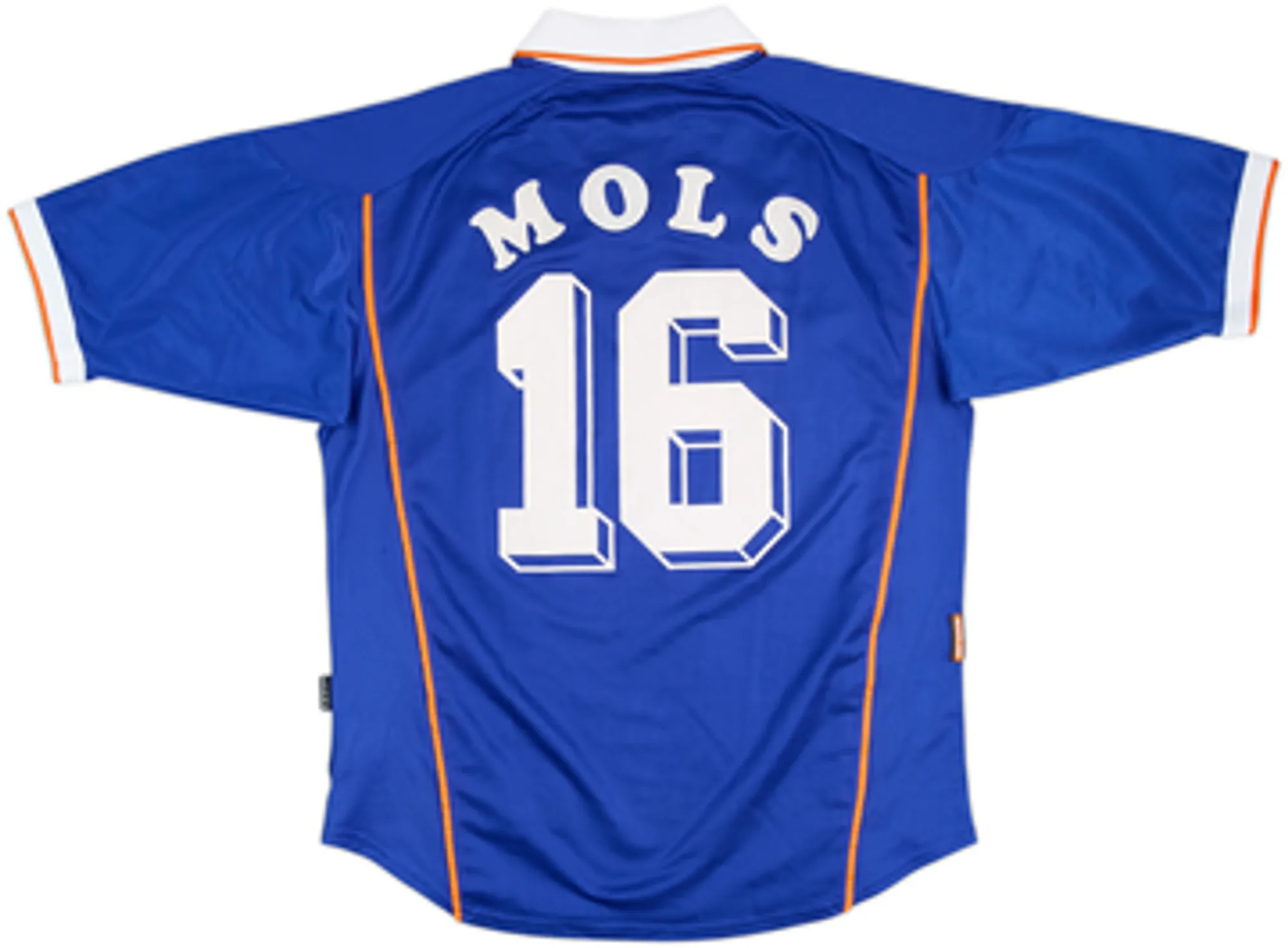 1998-00 Netherlands Away Shirt Mols #16 - 7/10 - (M)