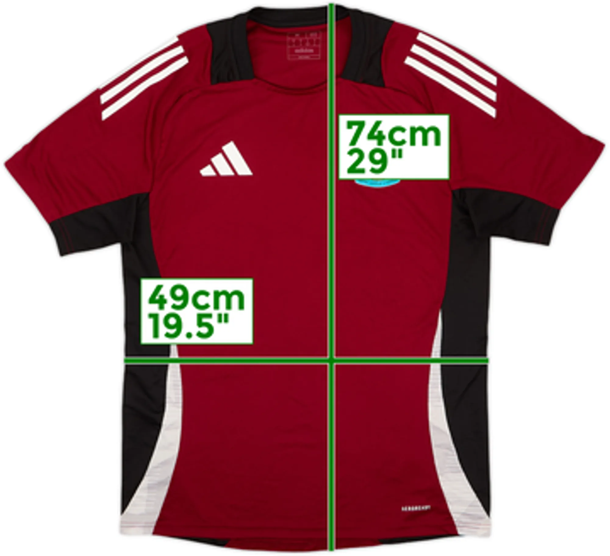2024-25 Newcastle adidas Training Shirt - 10/10 - (M)