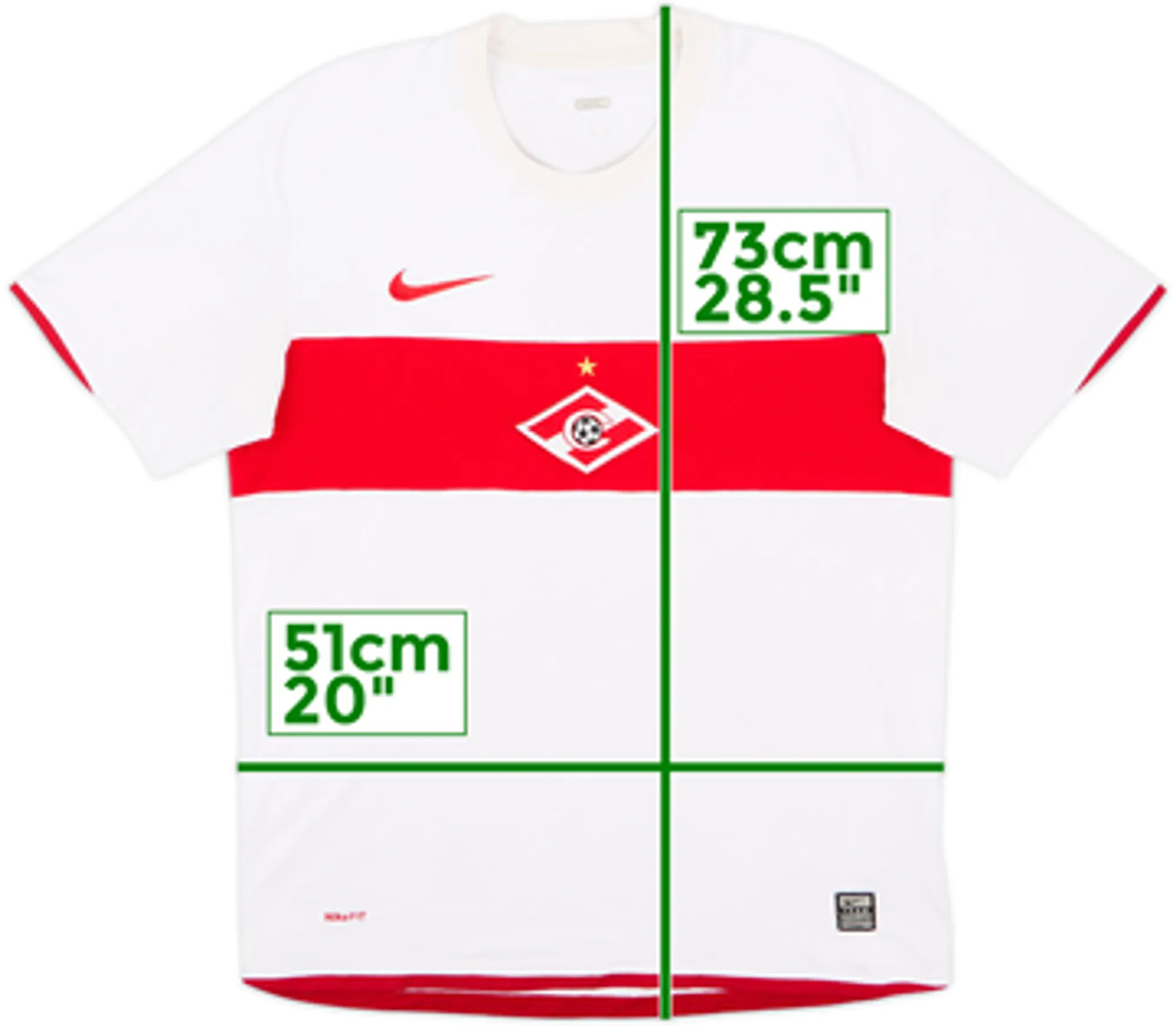 2010-11 Spartak Moscow Away Shirt - 8/10 - (M)