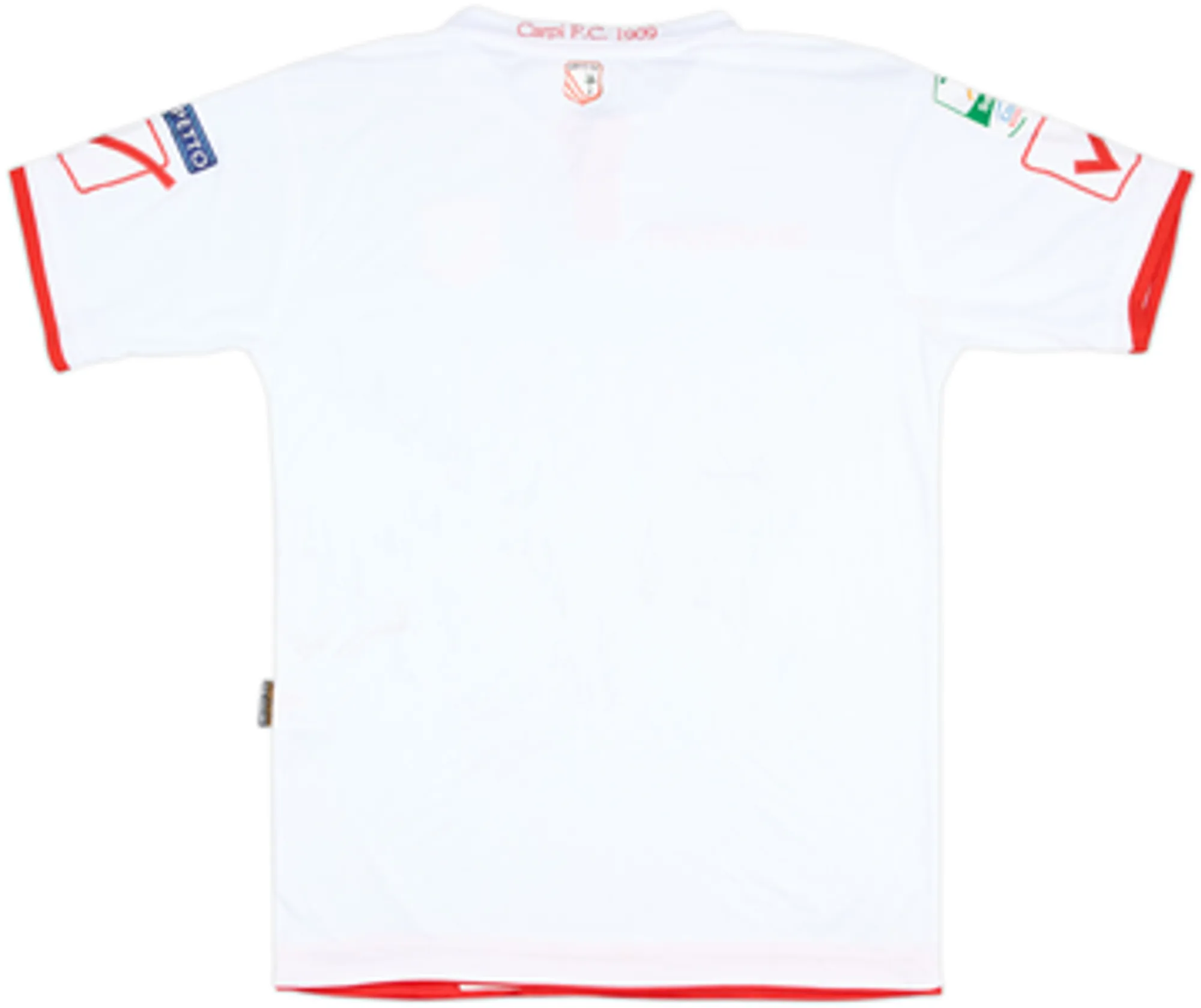 2017-18 Carpi Signed Home Shirt - 7/10 - (L)