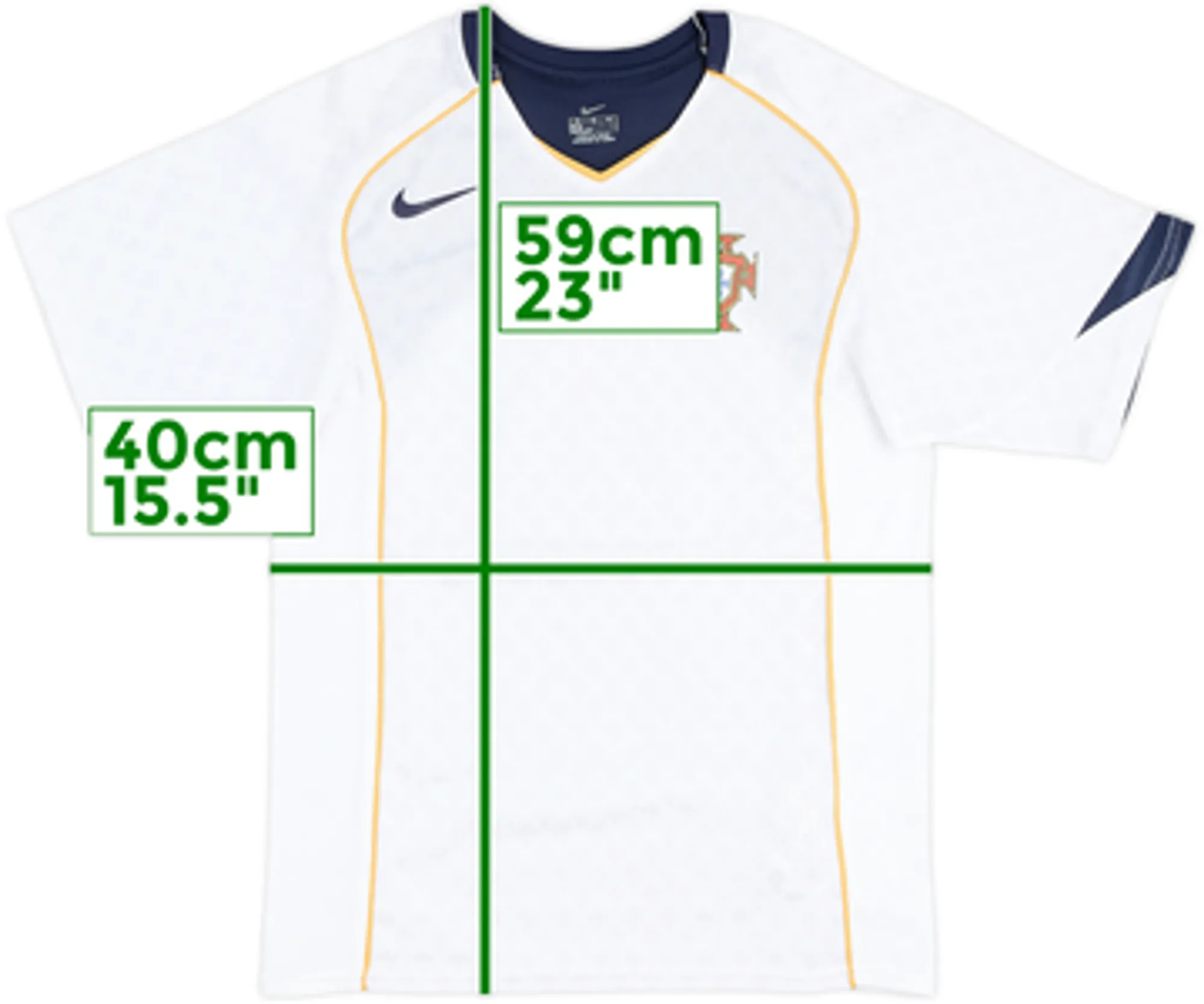 2004-06 Portugal Away Shirt - 6/10 - (M.Boys)