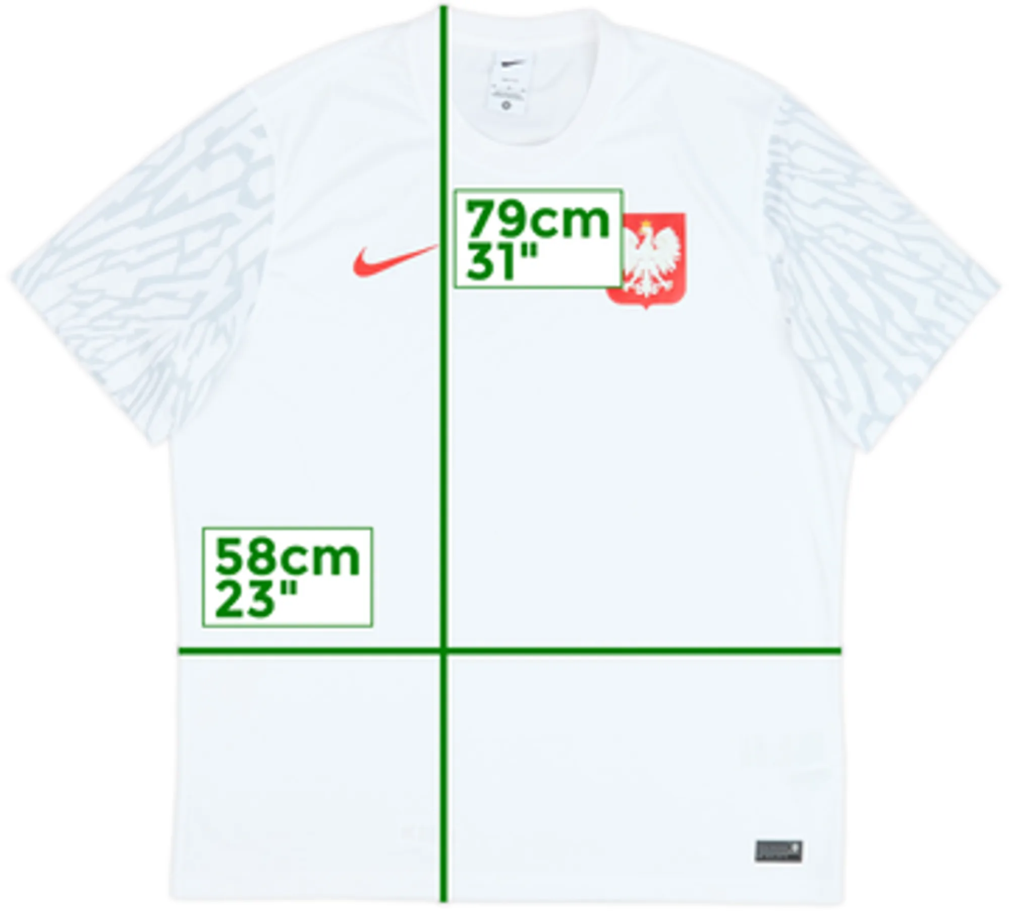 2022-23 Poland Basic Home Shirt - 8/10 - (XL)