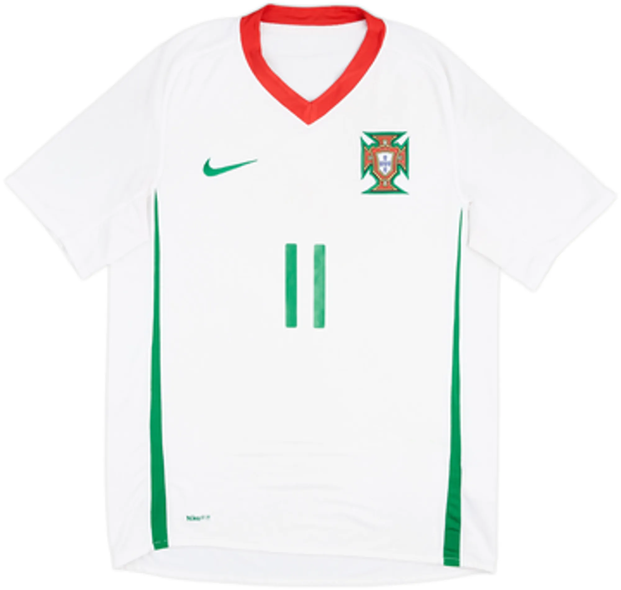 2008-10 Portugal Away Shirt Simao #11 - 8/10 - (M)