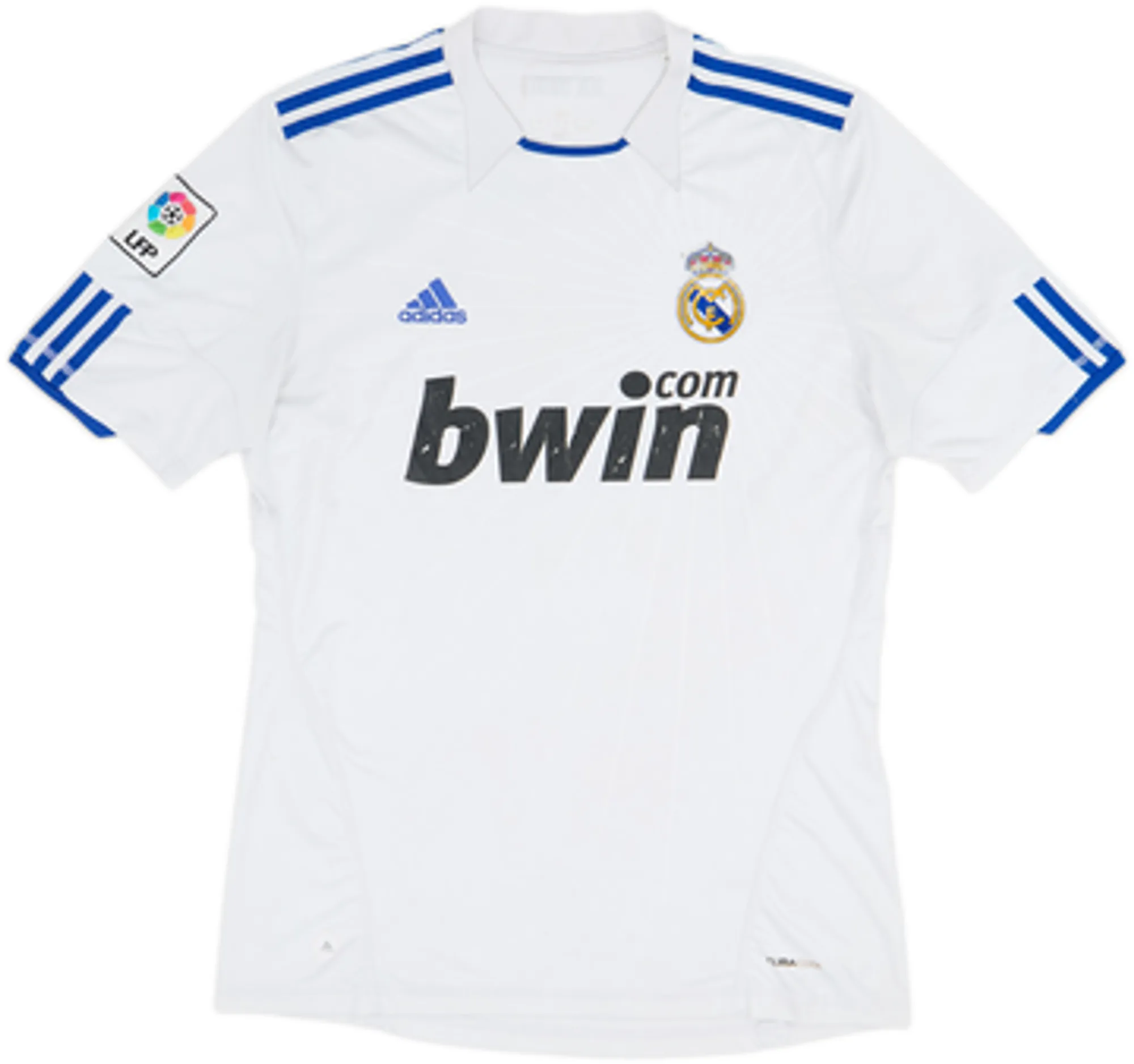 2010-11 Real Madrid Home Shirt Sergio Ramos #4 - 4/10 - (M)